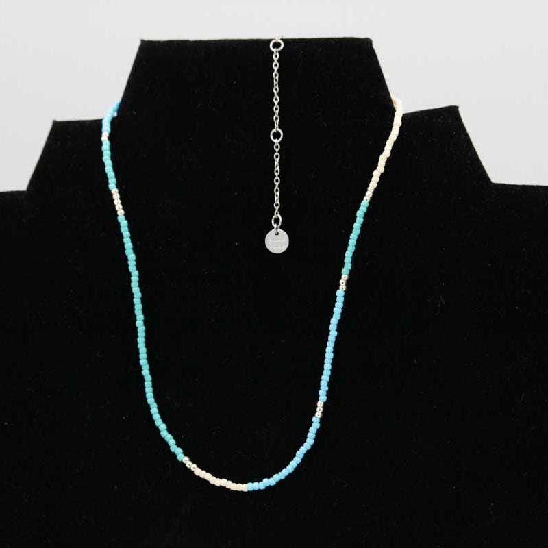Pura Vida Playa Seed Bead Necklace