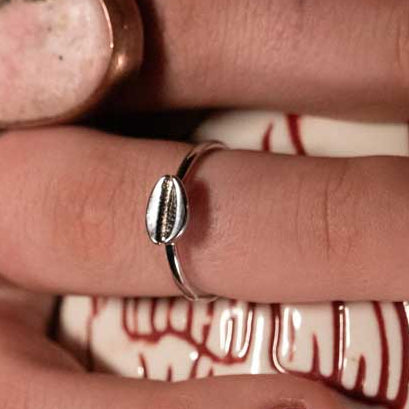 Pura Vida Shell Ring Size 7