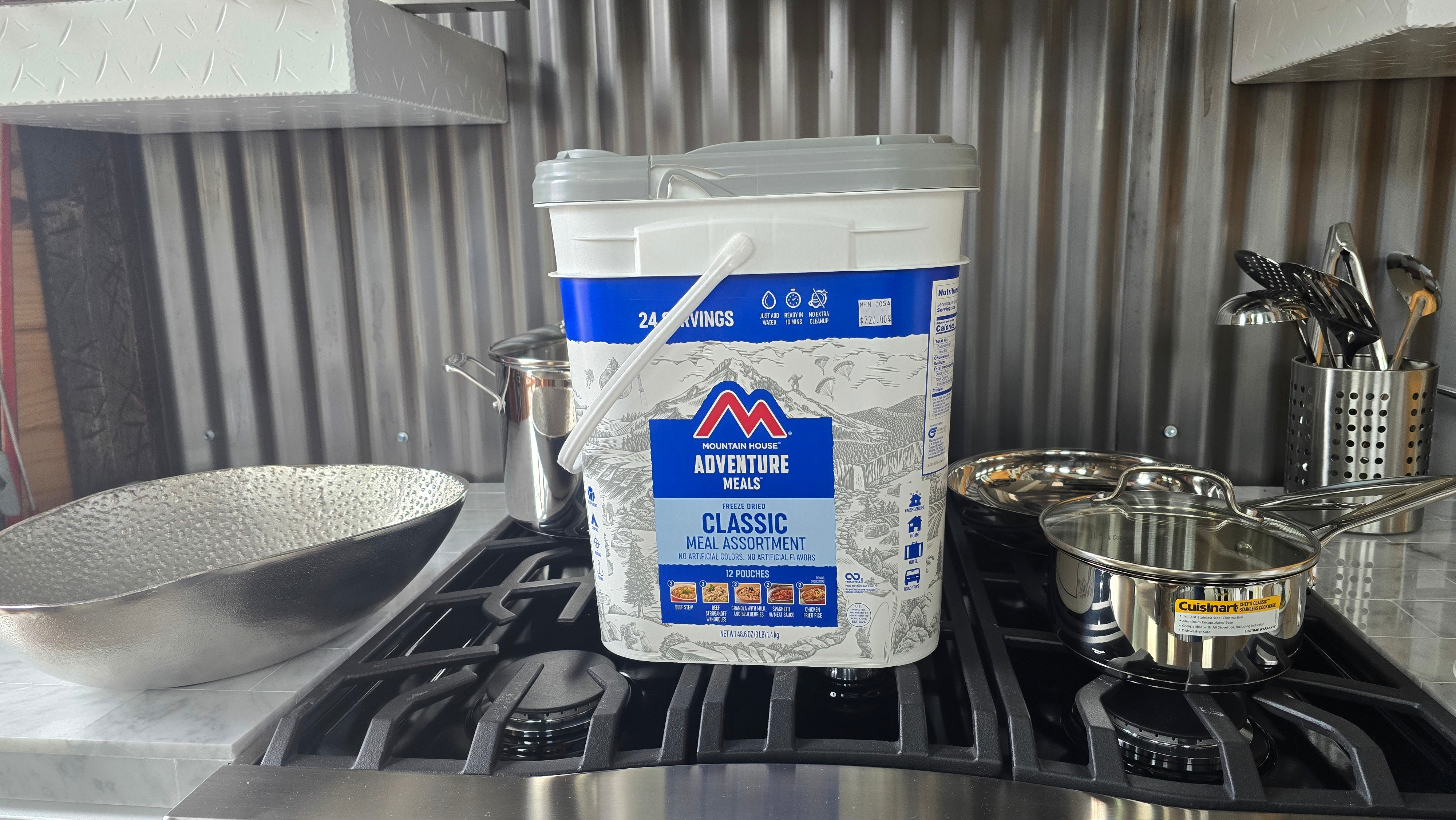 Mountain House Adventure Meals Bucket 24 Servings