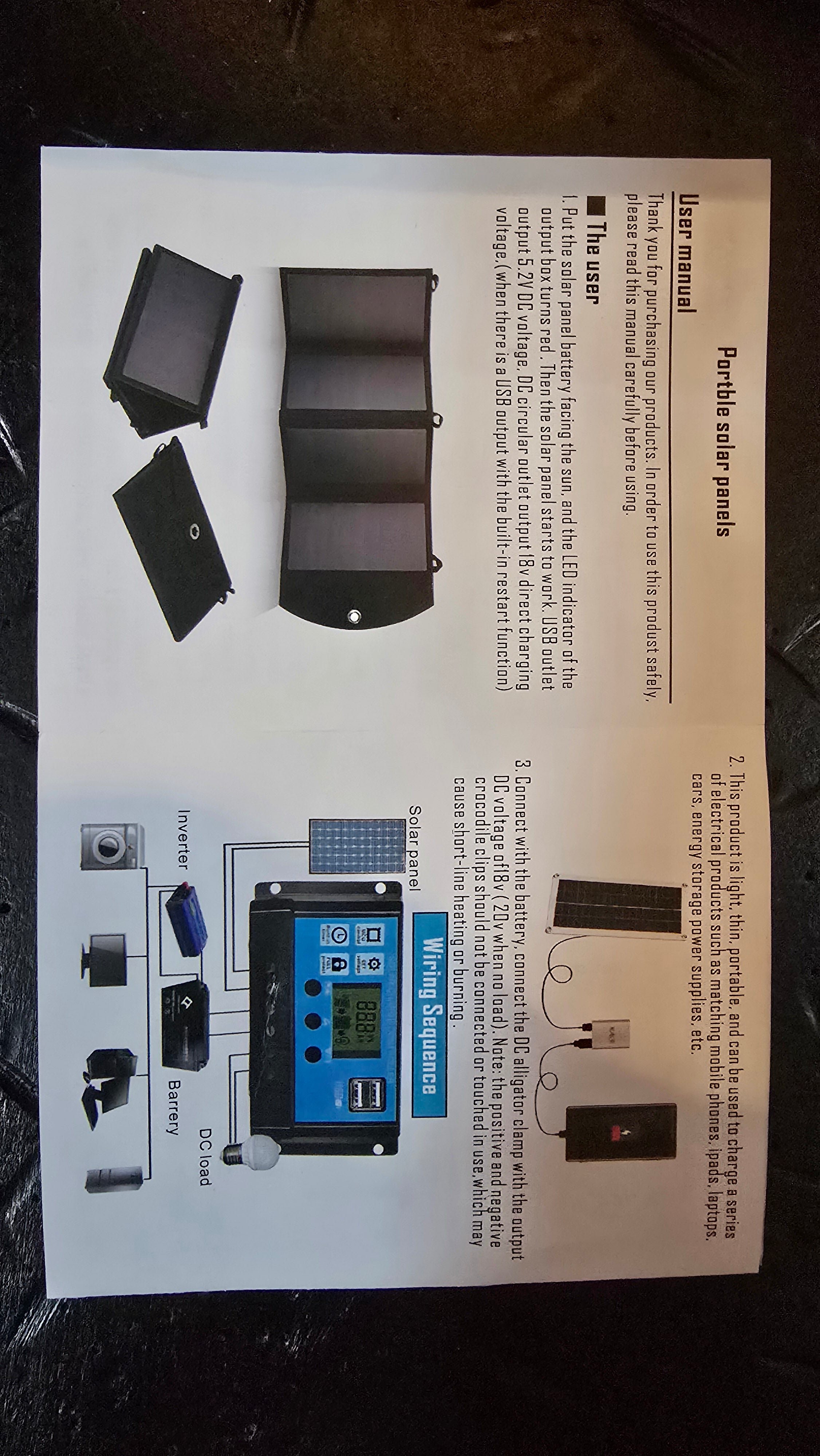 Riakrum 15w 12v Solar Panel Fan Kit with 2 Fans