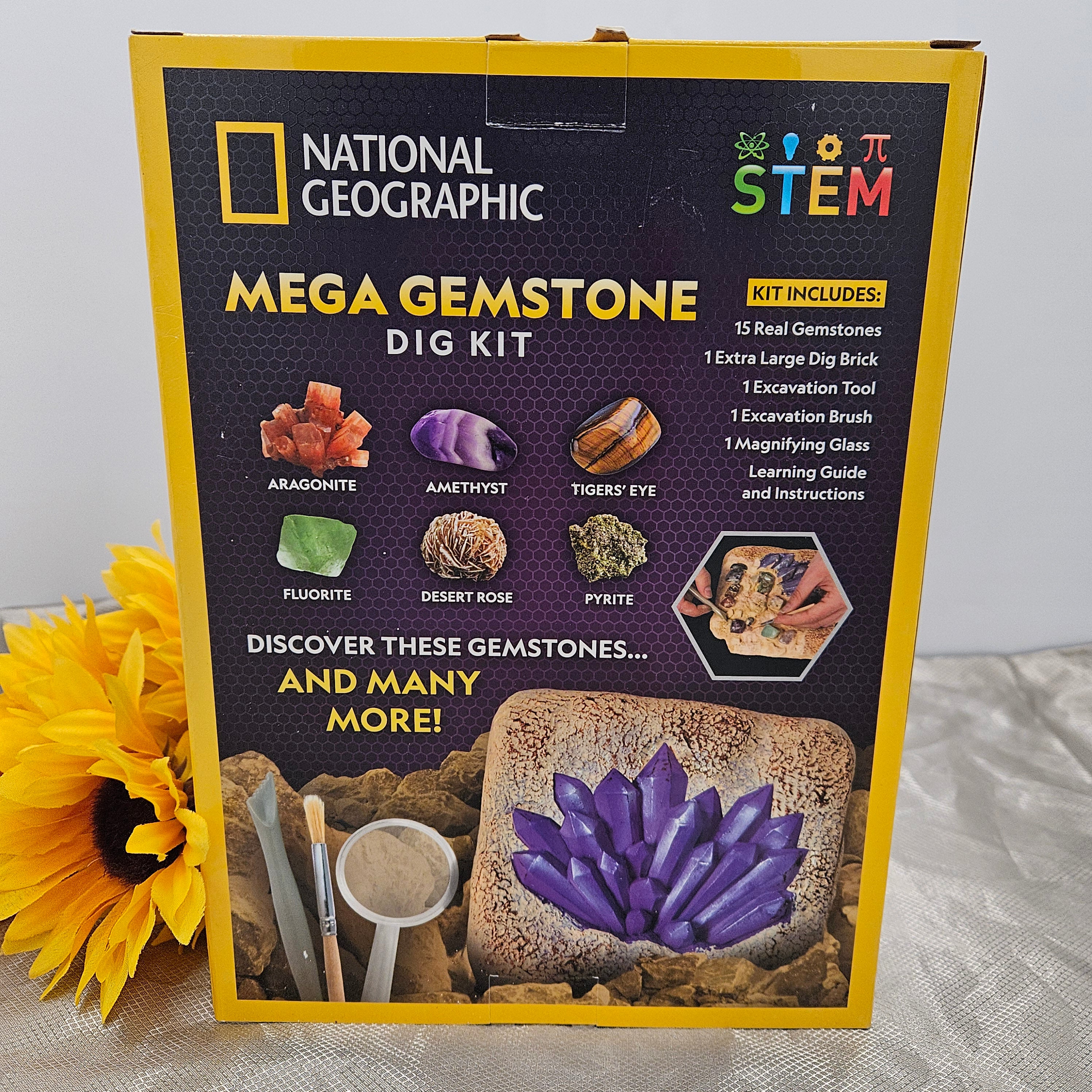 National Geographic Mega Gemstone Dig Kit