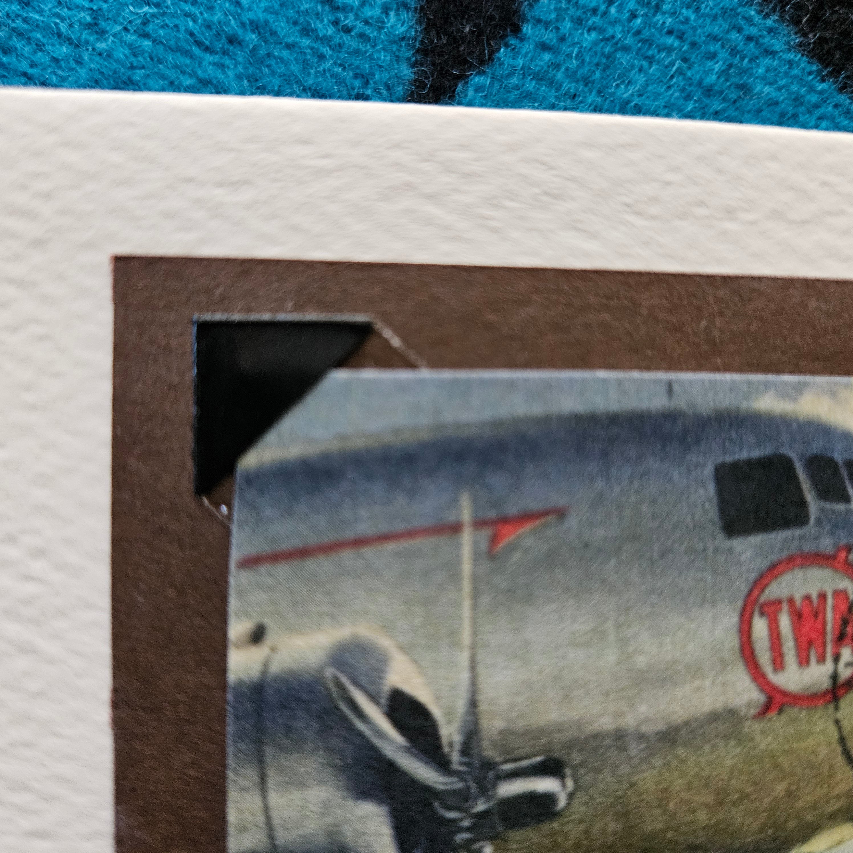 Beautifully Hand Crafted Custom Created Greeting Card Series by Diane Stegman "Albuquerque Airport"
