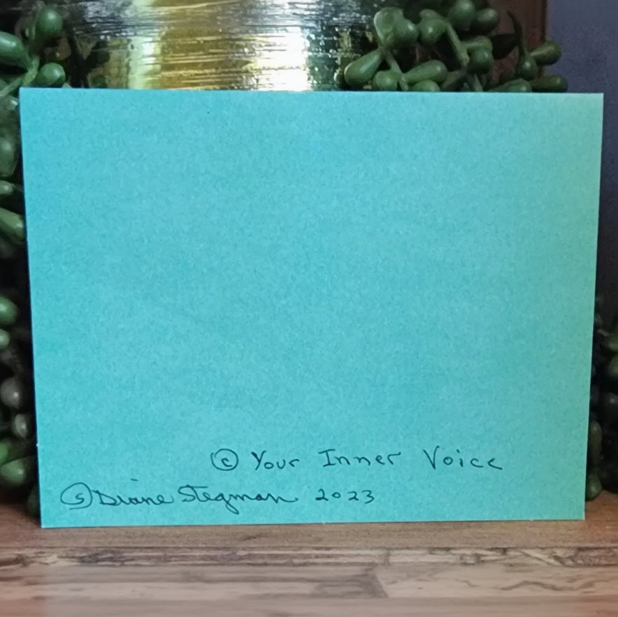 Beautifully Hand Crafted Custom Created Greeting Card Series by Diane Stegman "Scenic Greetings"