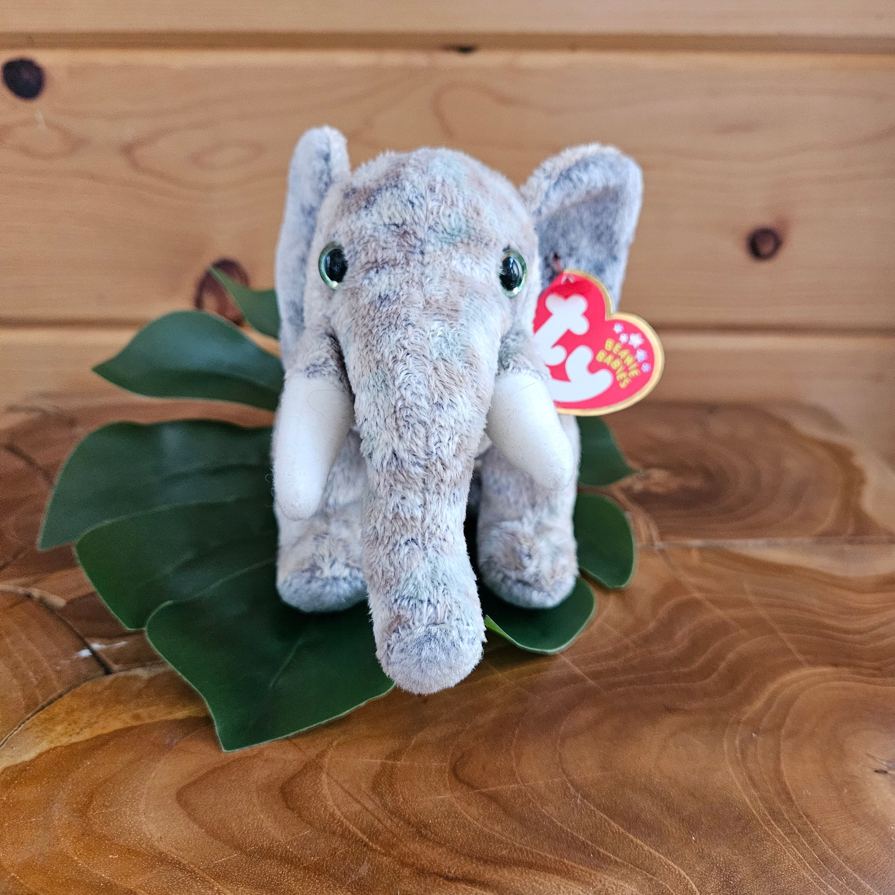 Ty Beanie Babies "Pounds the Elephant"