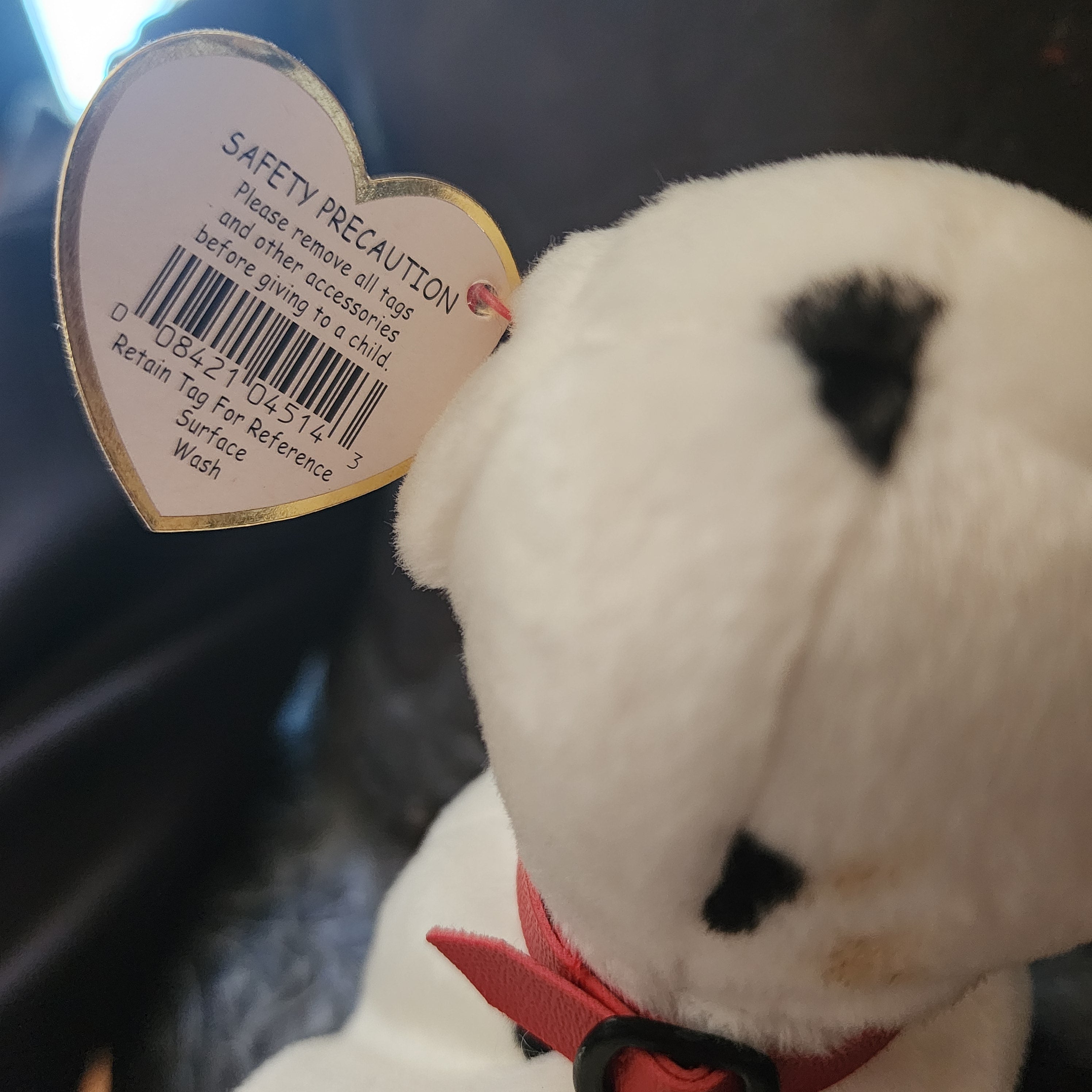 Ty Beanie Babies "Rescue the Dog"