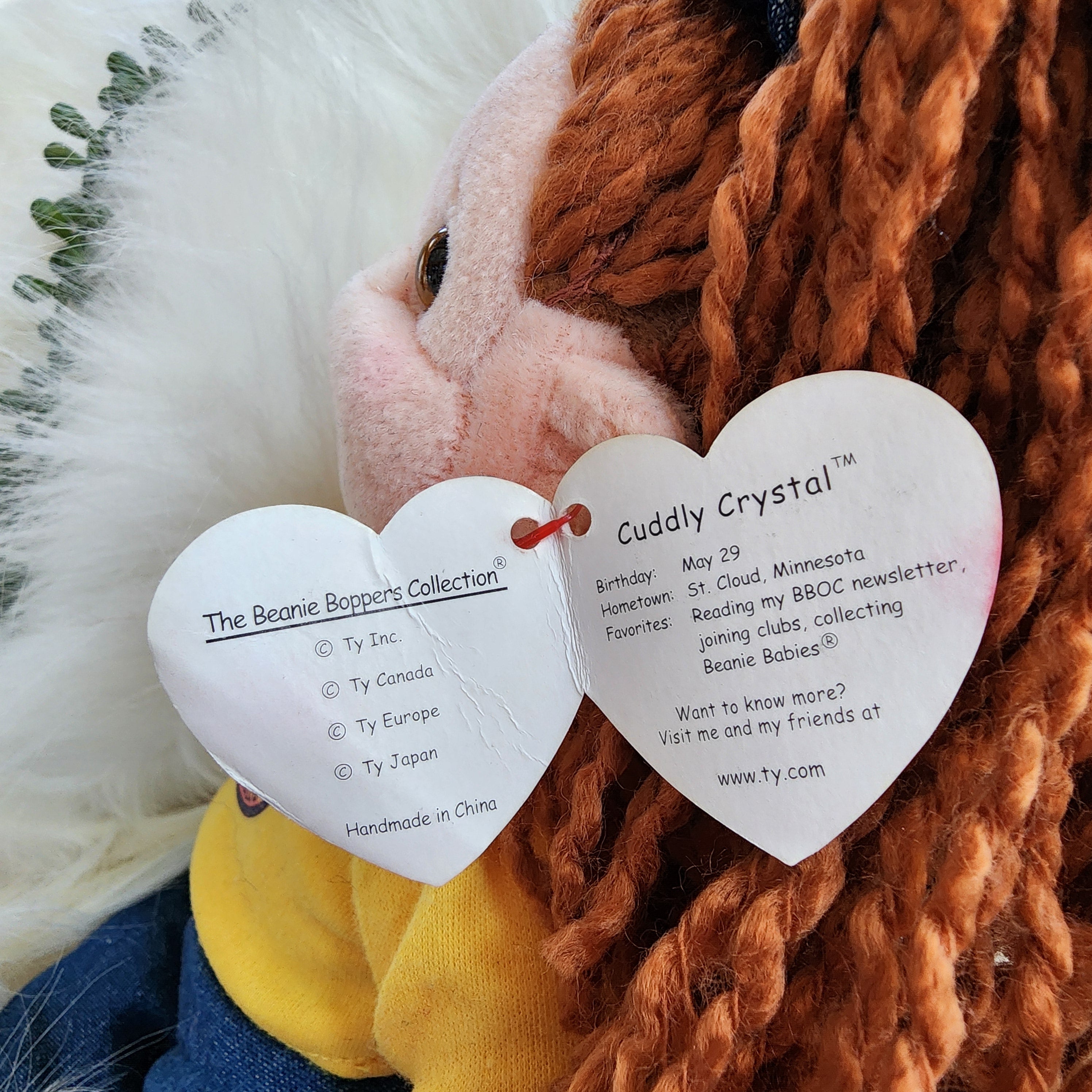 Ty Beanie Babies "Cuddly Crystal"