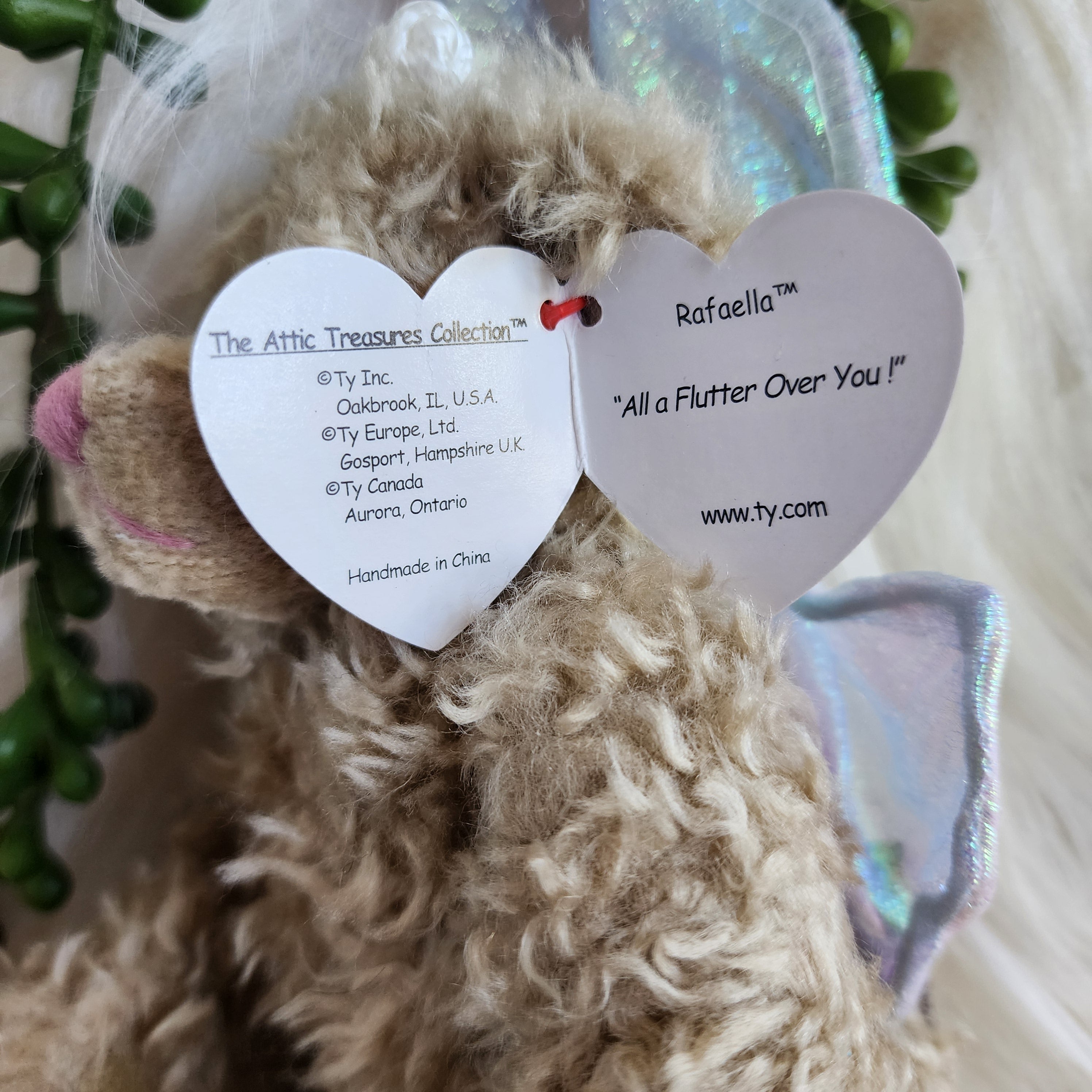 Ty Beanie Babies "Rafaella the Bear"