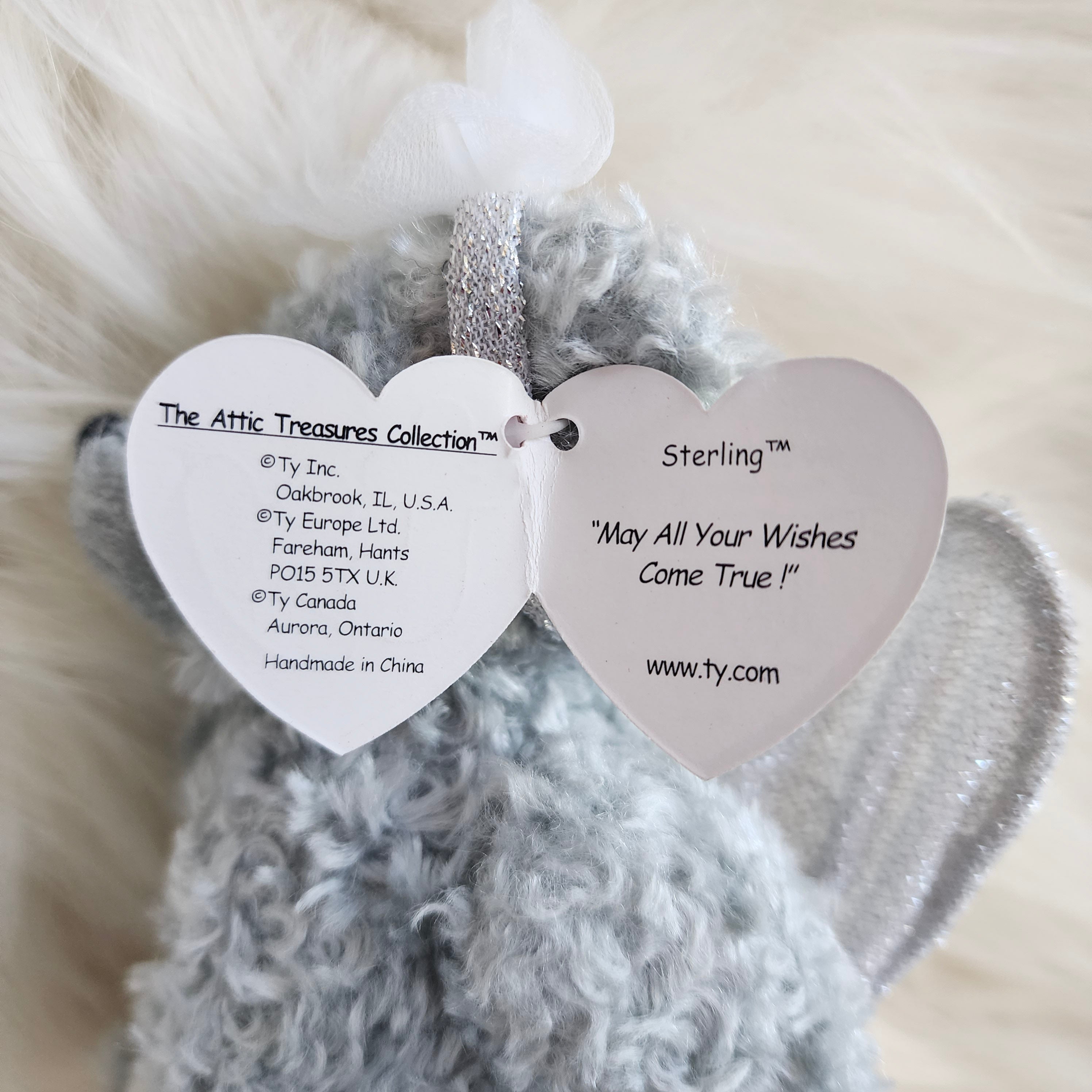 Ty Beanie Babies "Sterling the Bear"