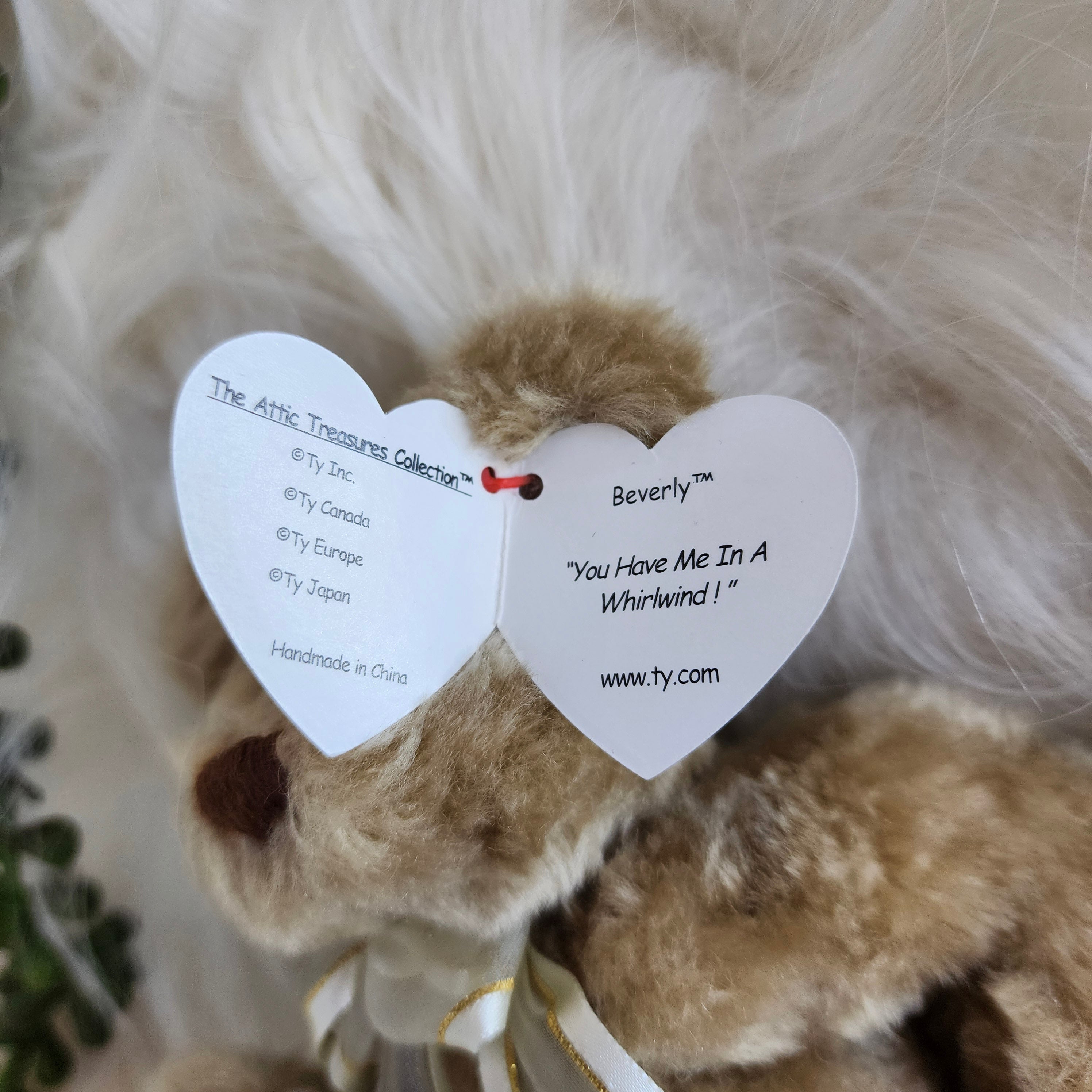 Ty Beanie Babies "Beverly the Bear"