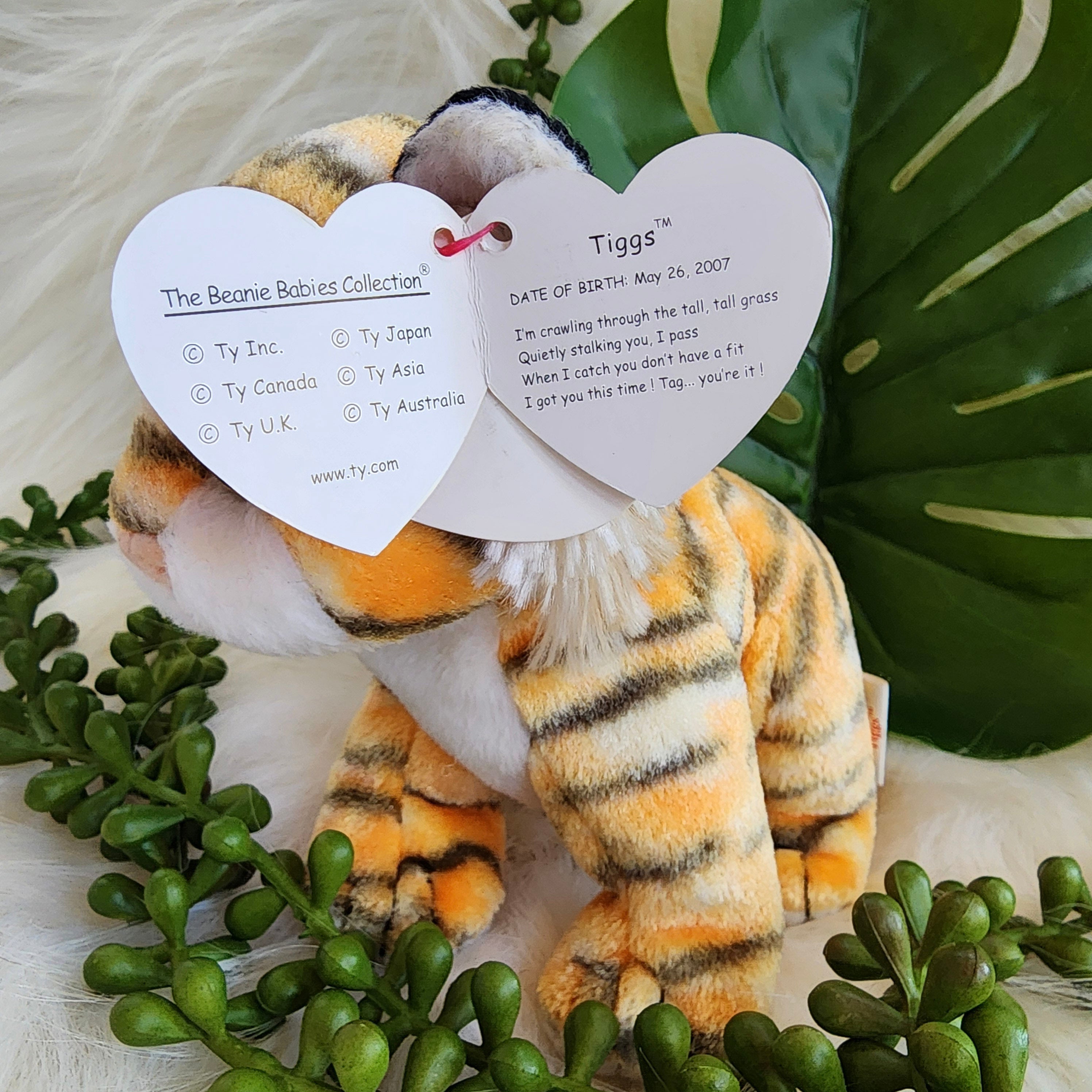 Ty Beanie Babies "Tiggs the Tiger"
