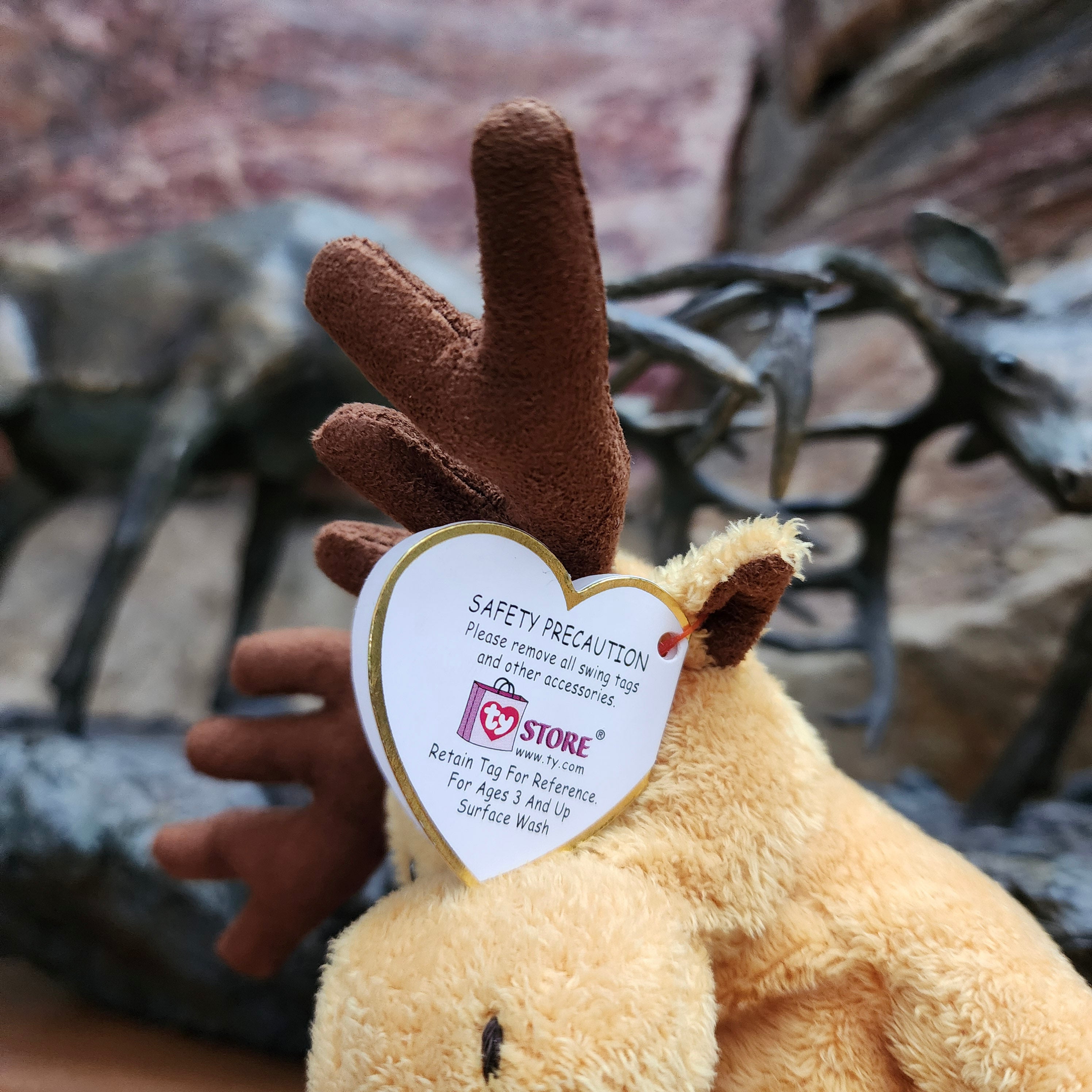 Ty Beanie Babies "Dominion the Moose"