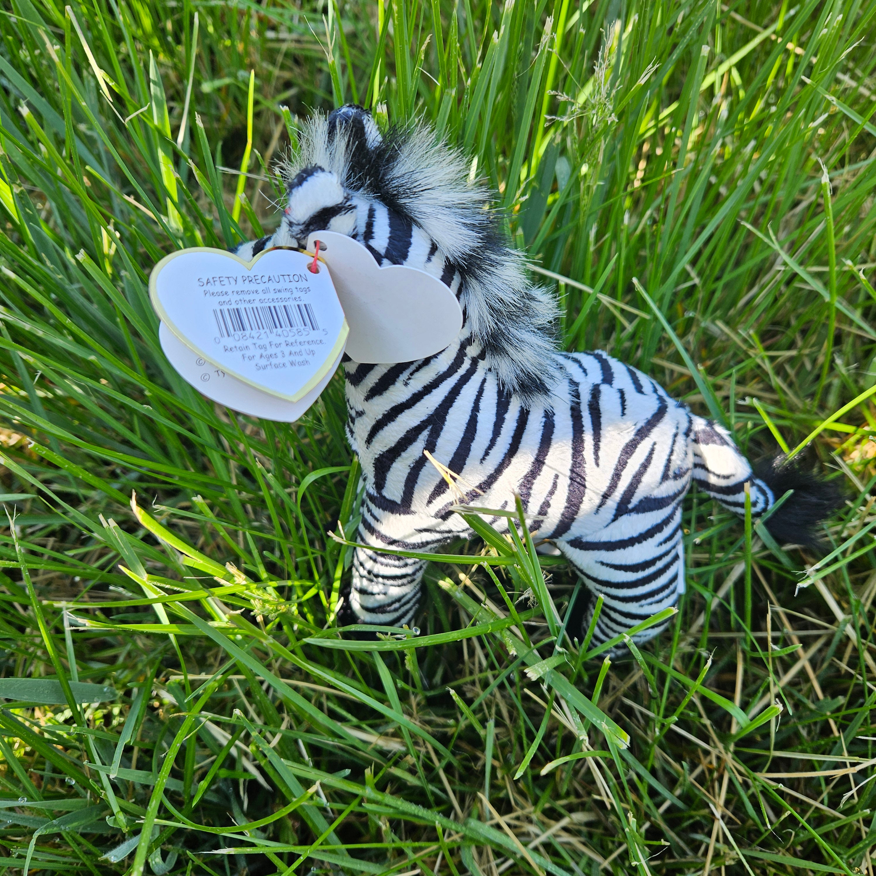 Ty Beanie Babies "Dizz the Zebra"
