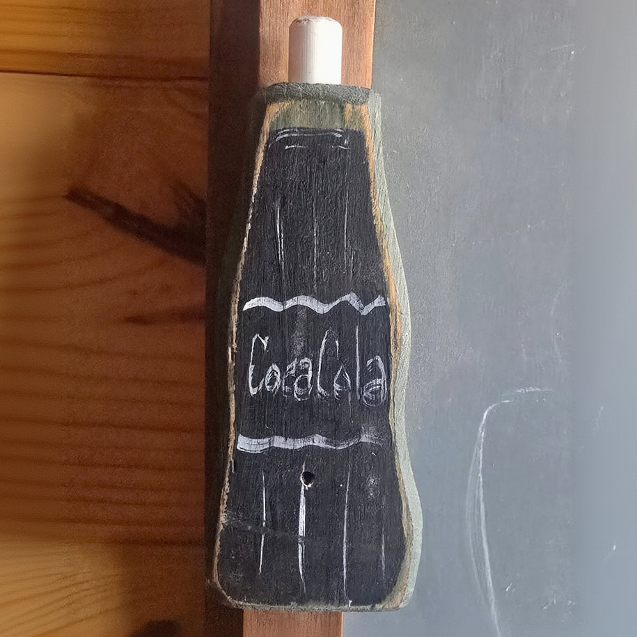 Vintage Wooden Coca Cola Chalkboard
