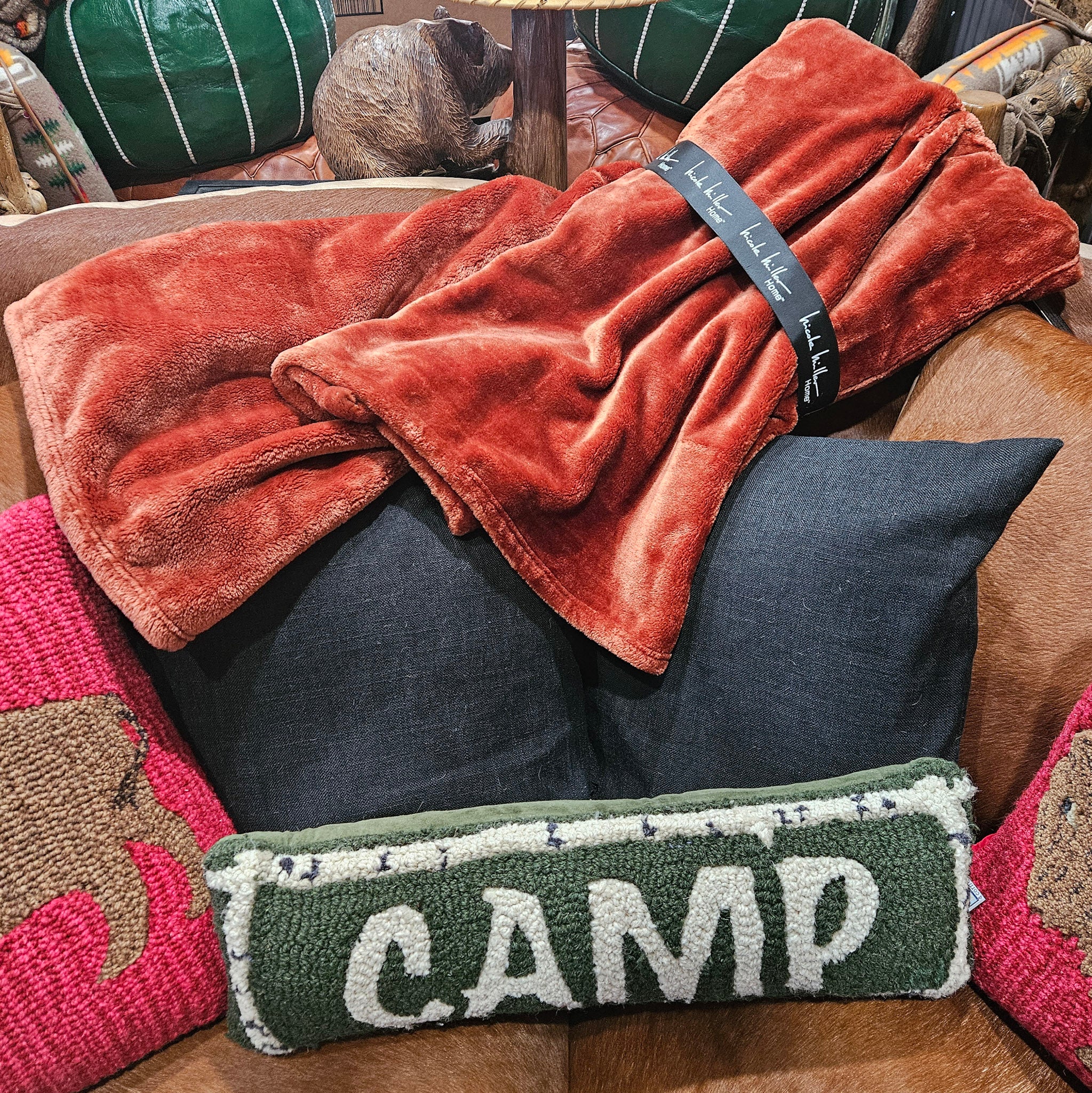 Nicole Miller Home Soft Amber Throw Blanket – 60"x70"