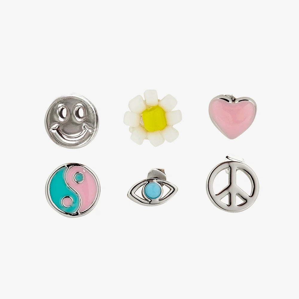 Pura Vida Kaleidoscope Stud Earring Pack