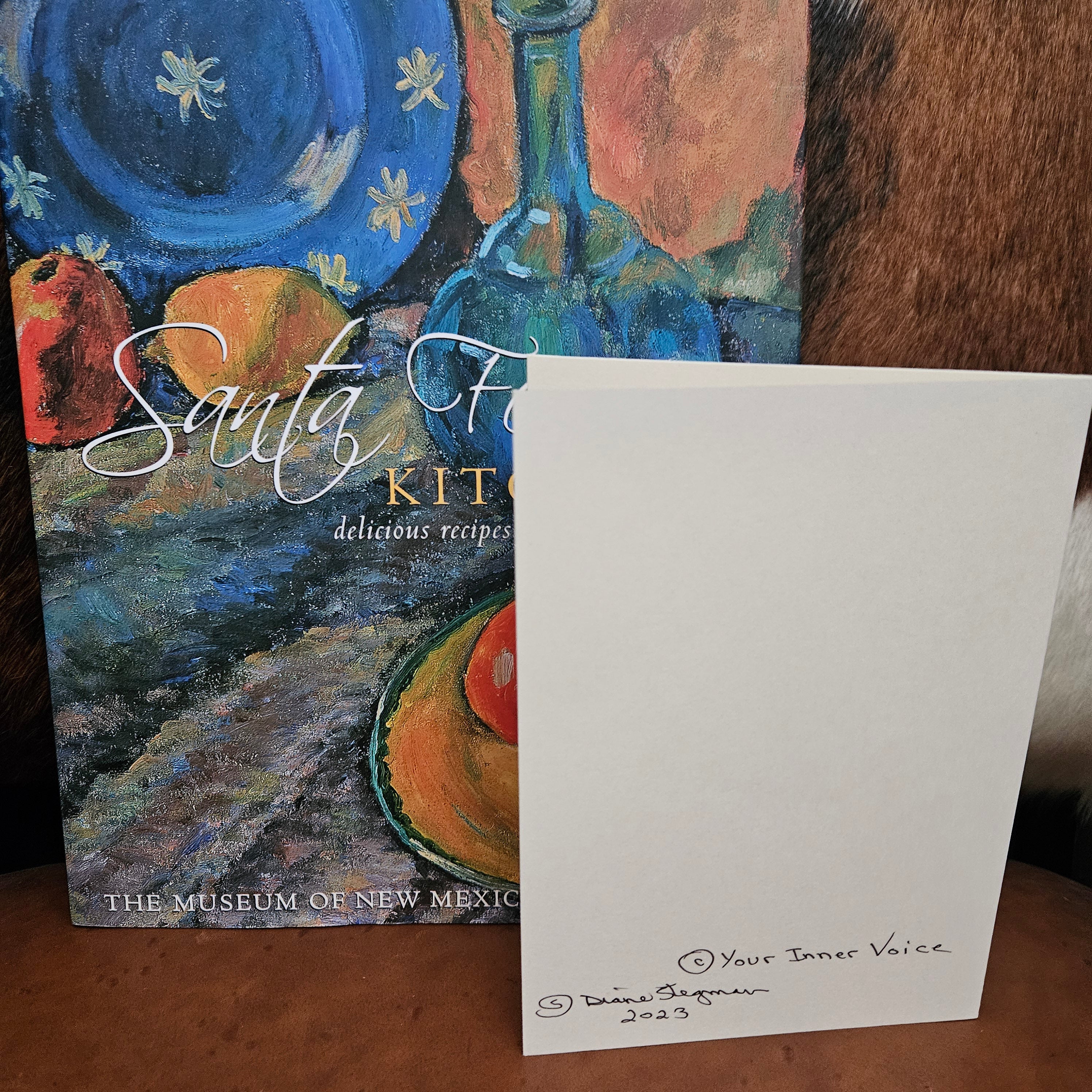 Beautifully Hand Crafted Custom Created Greeting Card Series by Diane Stegman "Orchid Cacti"