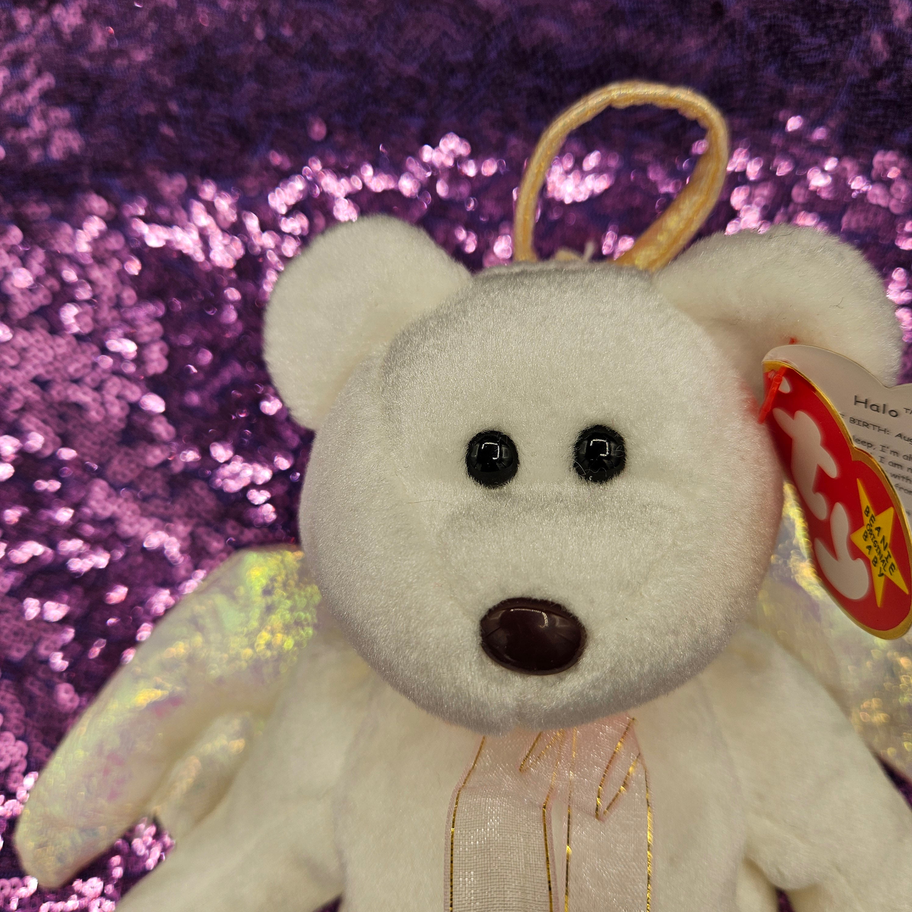 Ty Beanie Babies "Halo the Bear"