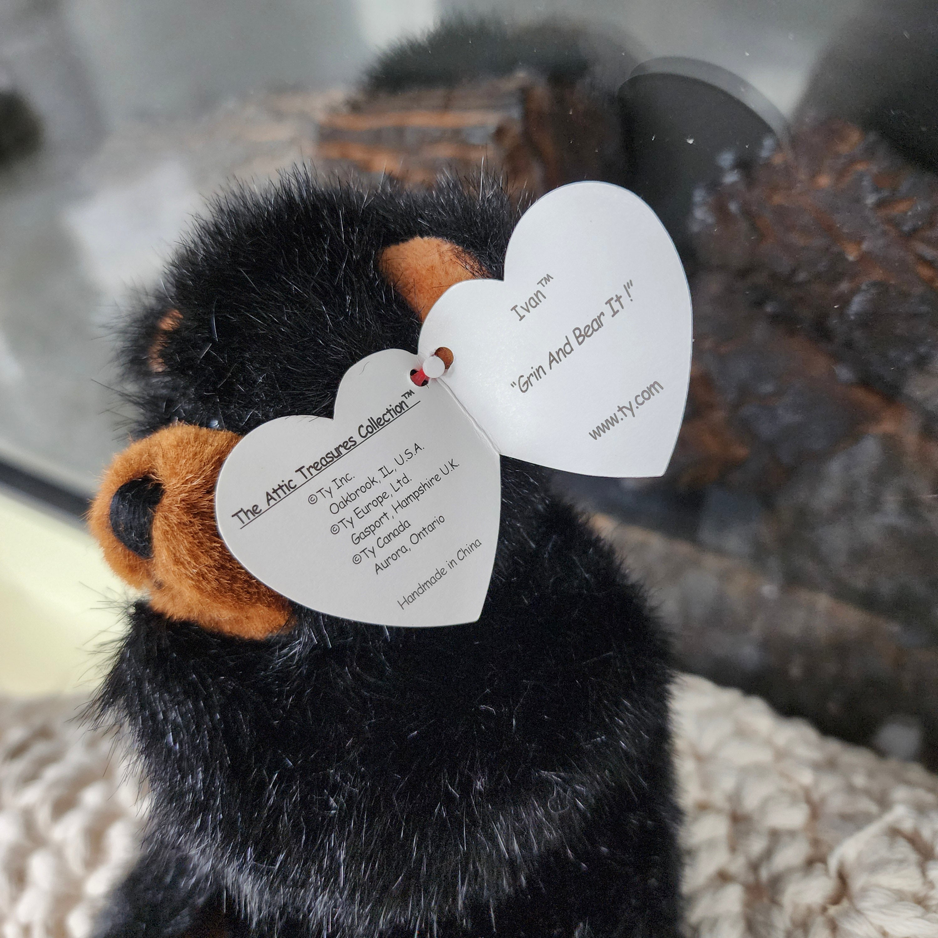 Ty Beanie Babies "Ivan the Bear"