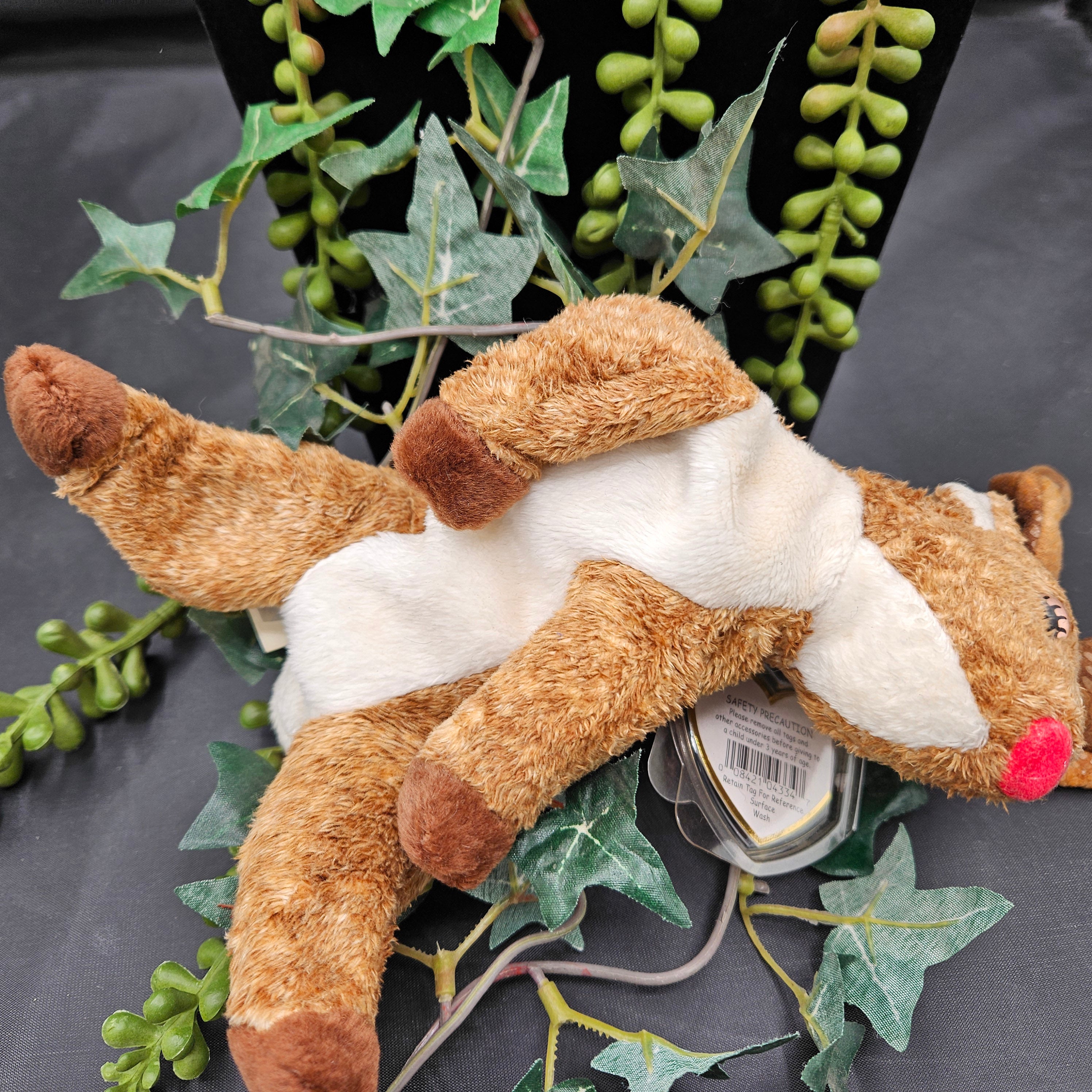 Ty Beanie Babies "Roxie the Red Nosed Reindeer"