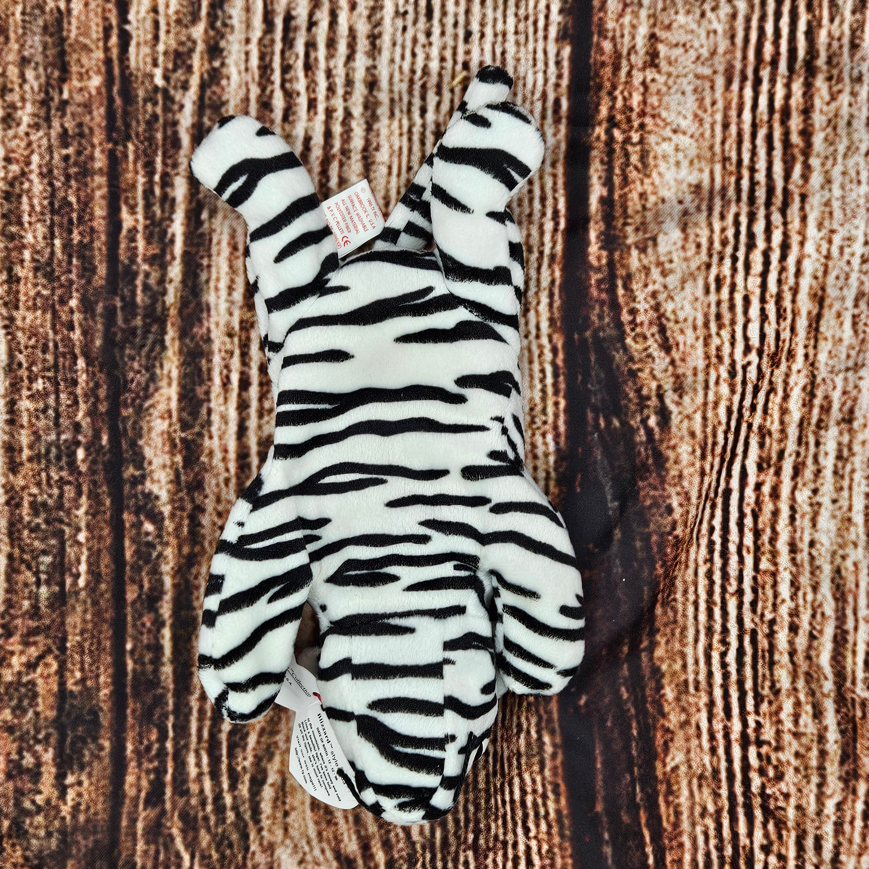 Ty Beanie Babies "Blizzard the White Tiger"