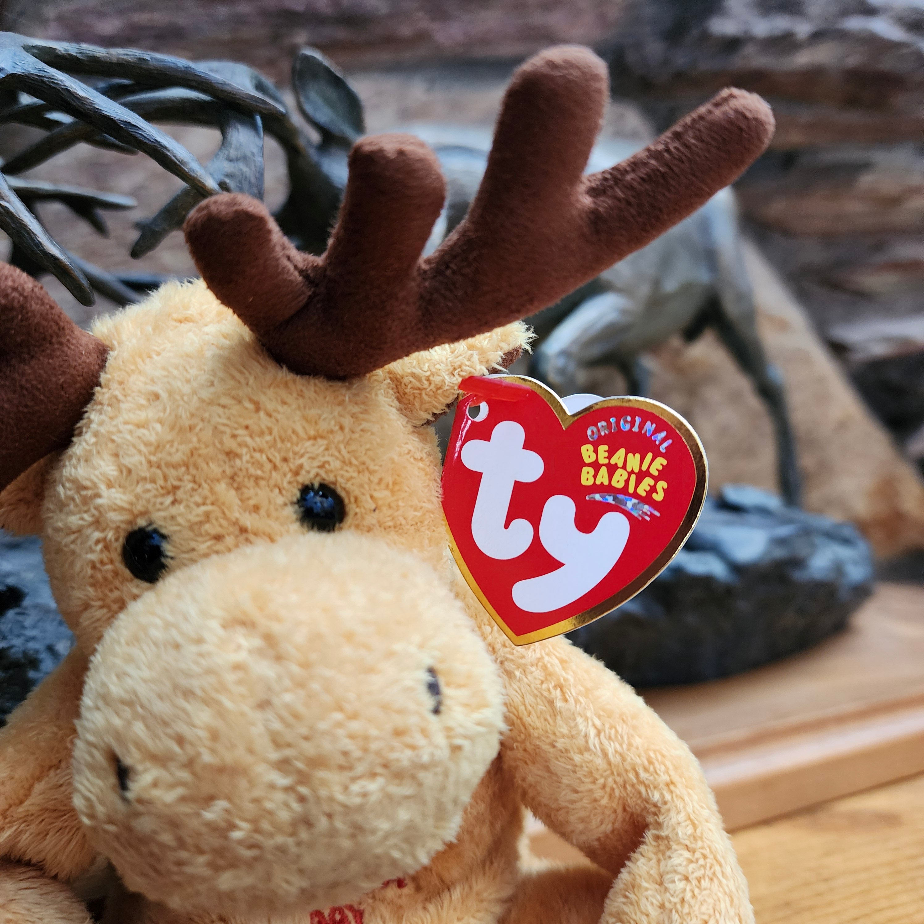 Ty Beanie Babies "Dominion the Moose"