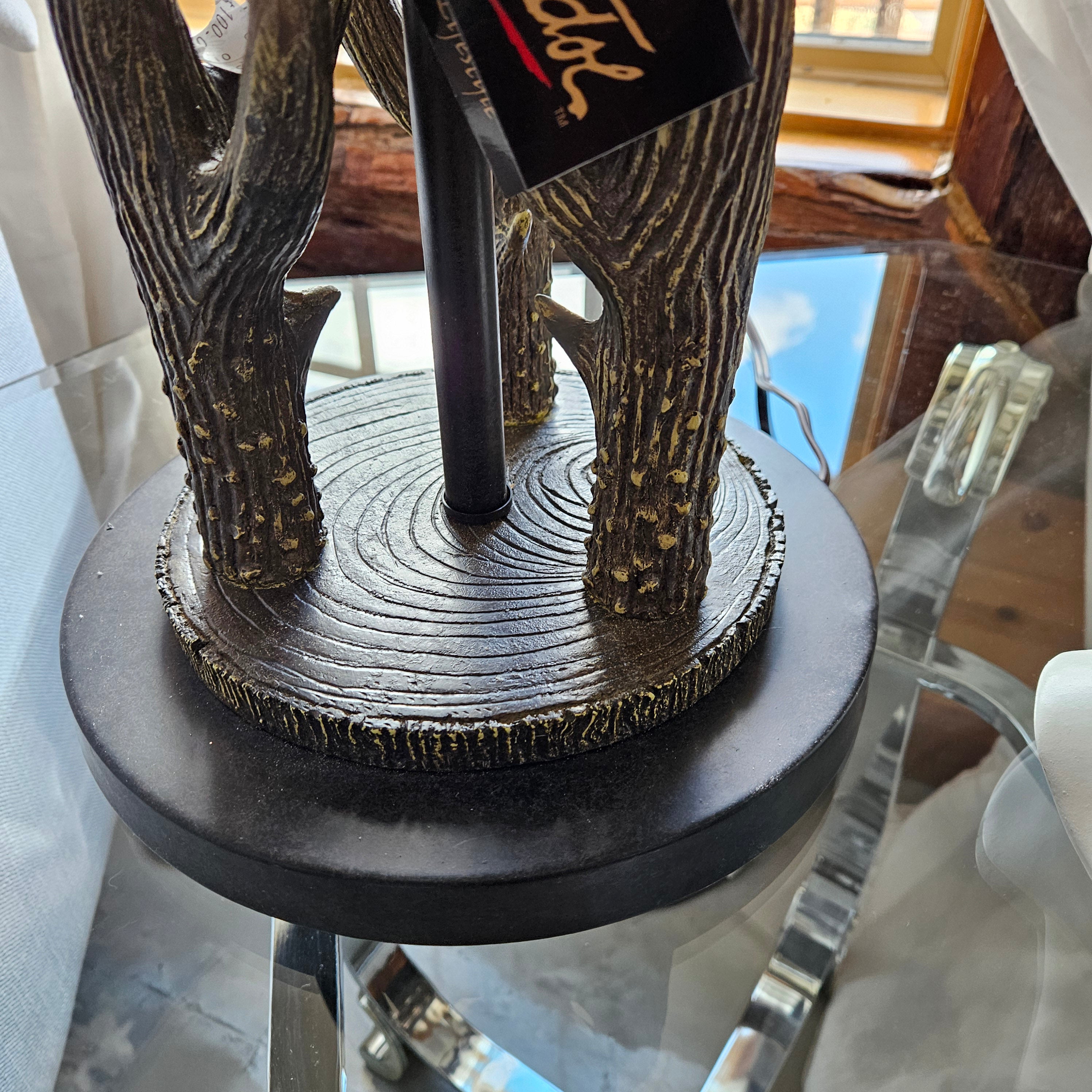 Dick Idol Faux Antler Lamp