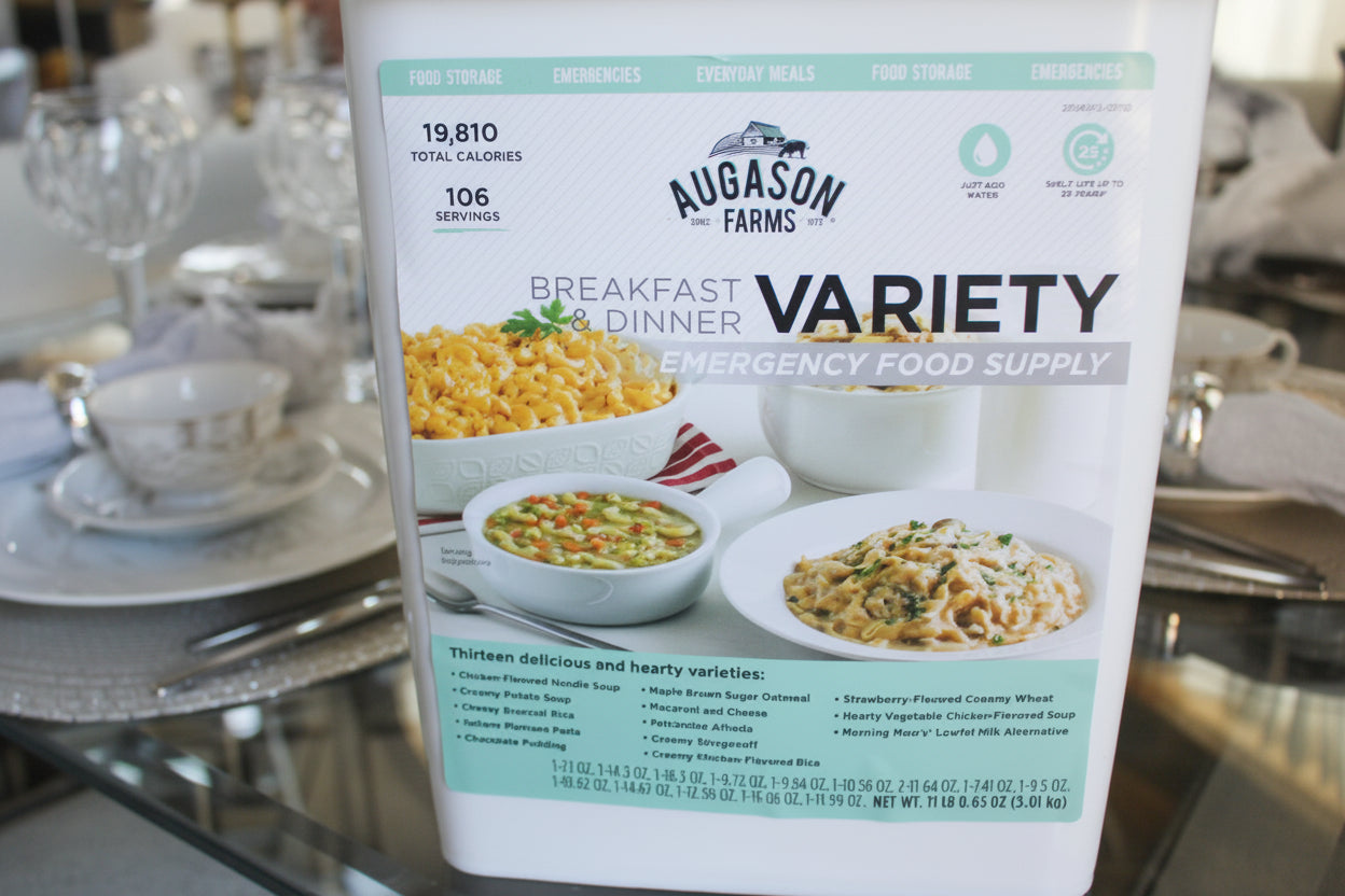 Augason Farms Breakfast and Dinner Variety Pack