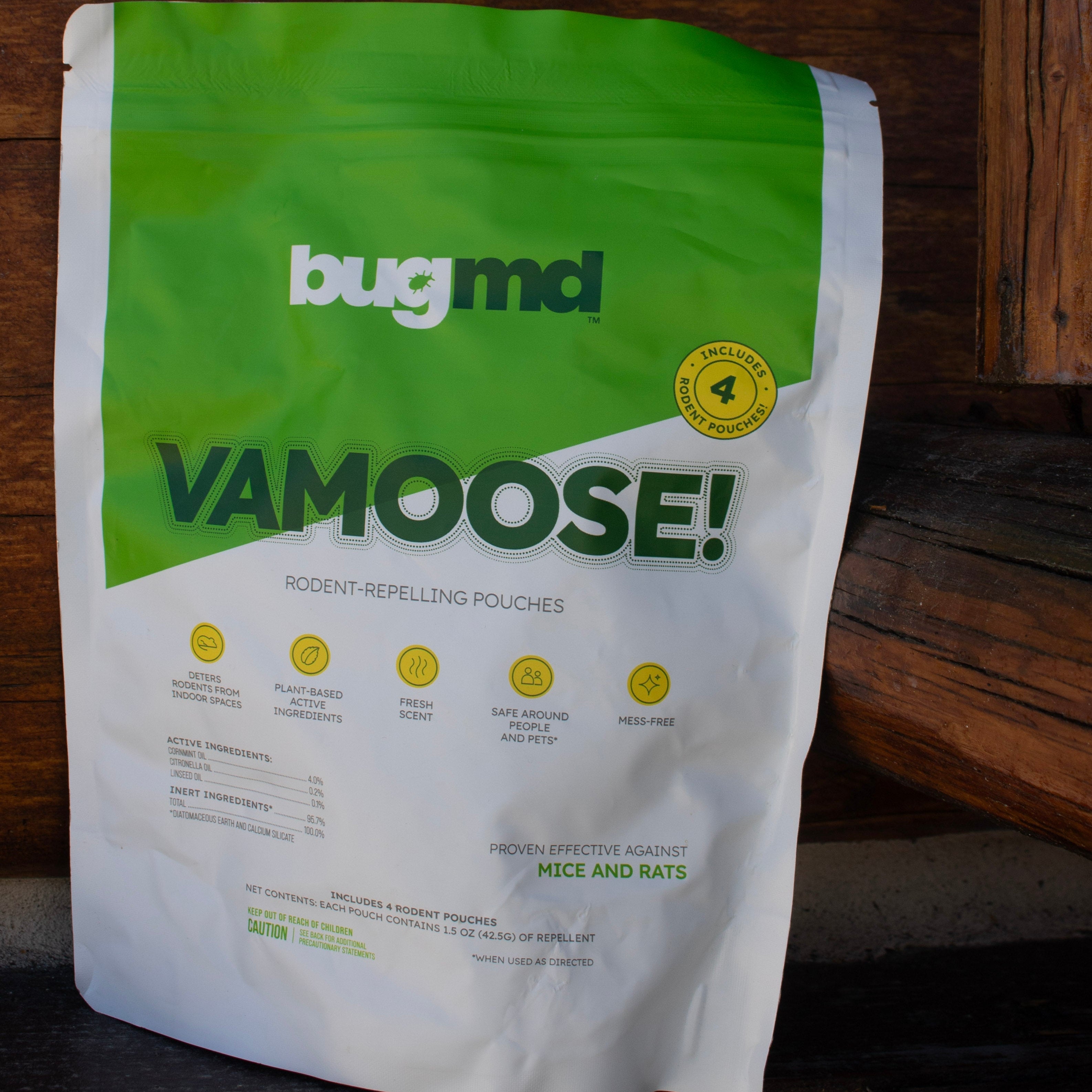 BugMD Vamoose Rodent Repellent Pouches