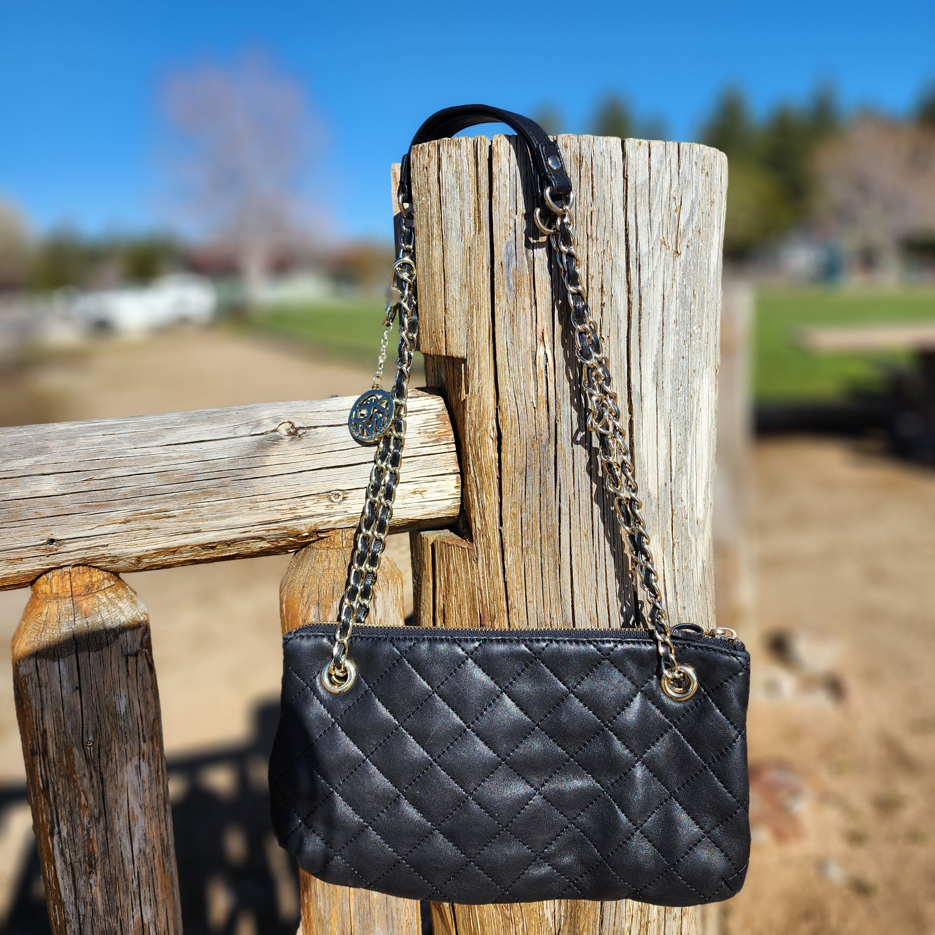 DKNY Small Black Purse