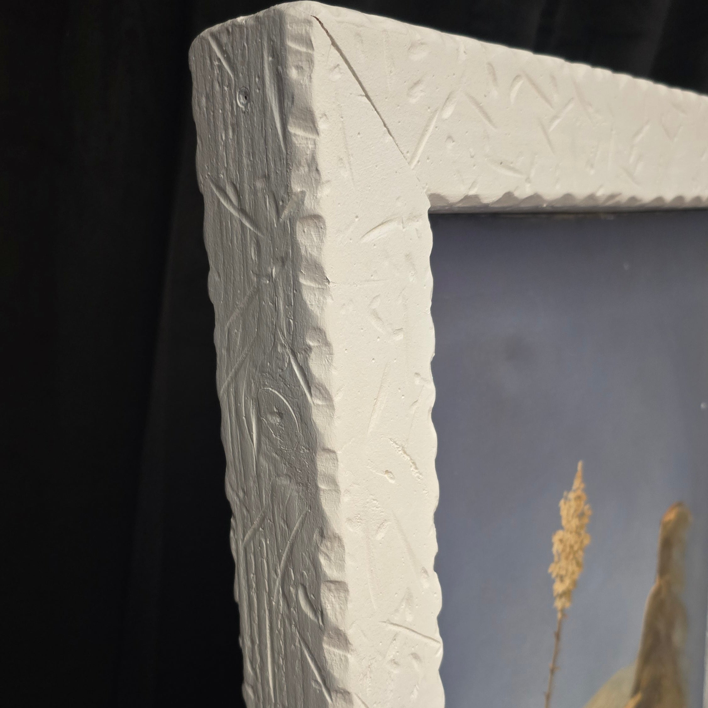 Southwestern Original Vintage Desert Landscape Painting "Blooming Yucca "by Barbara Gilligan