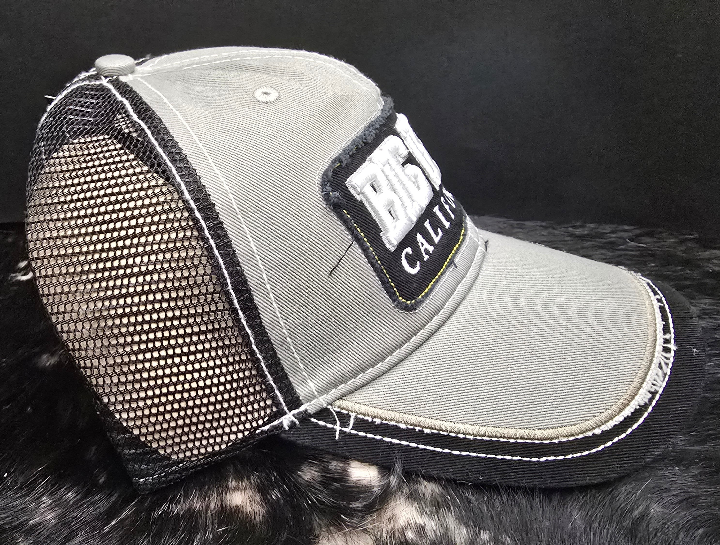 Big Bear California mesh adjustable velcro hat