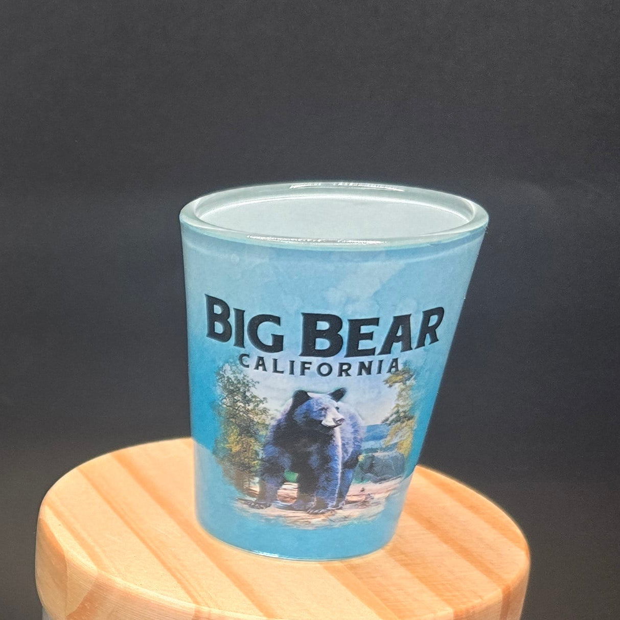 Big Bear California Black Bear Shot Glass