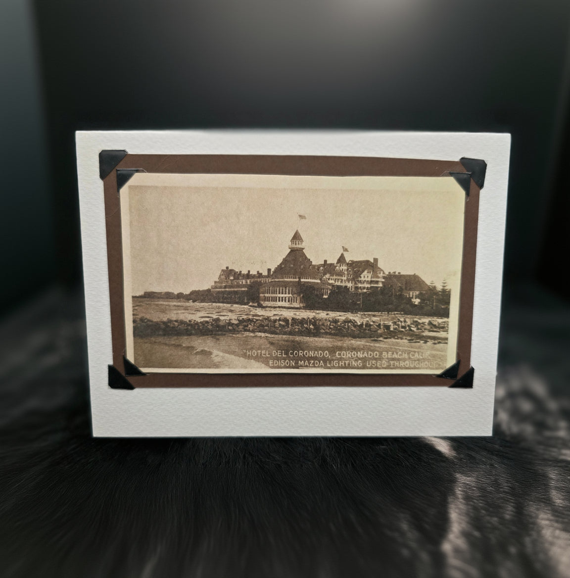 Diane Stegman Handmade Greeting Card – "Hotel del Coronado, Coronado Beach, California"