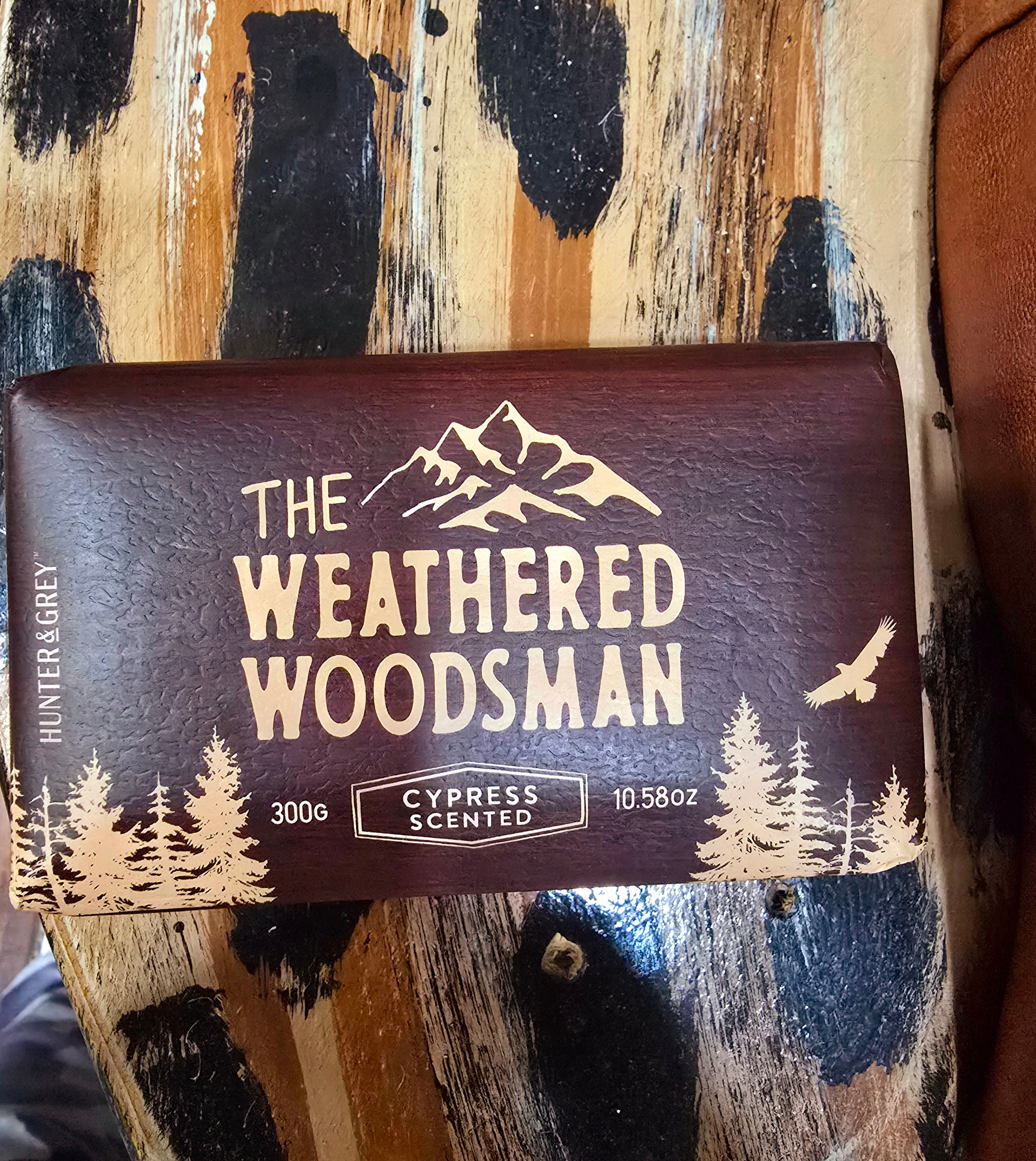 The Weathered Woodsman Plant Based Handcrafted Cypress Scented Soap