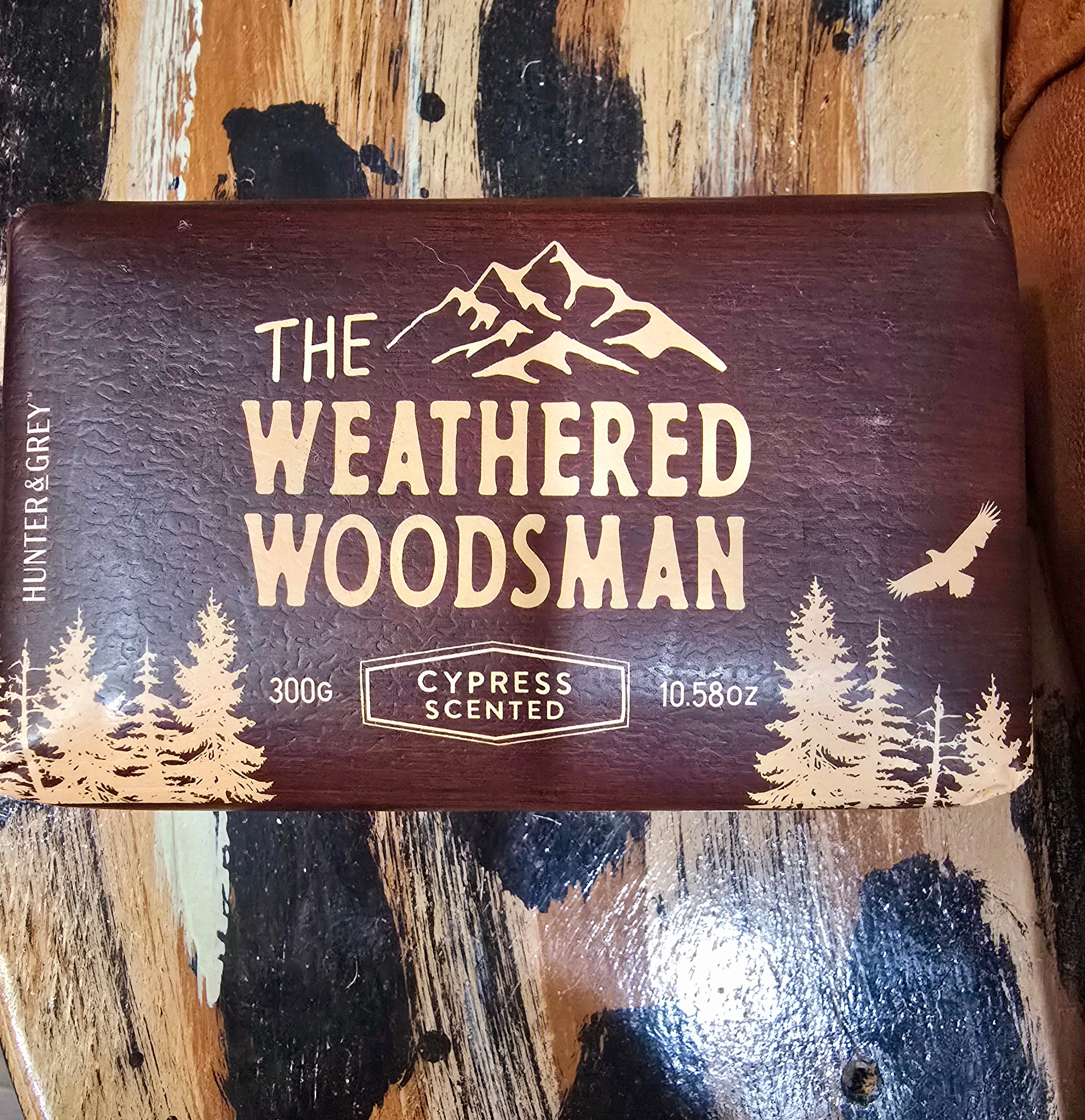 The Weathered Woodsman Plant Based Handcrafted Cypress Scented Soap
