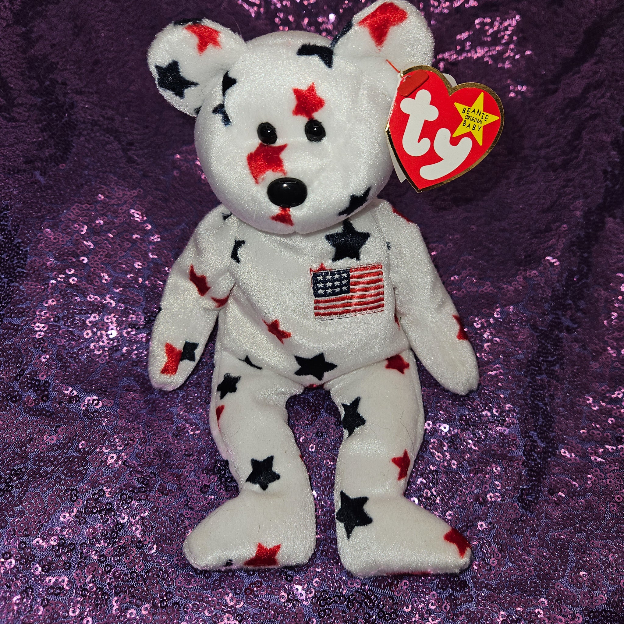 Ty Beanie Babies "Glory" The Bear