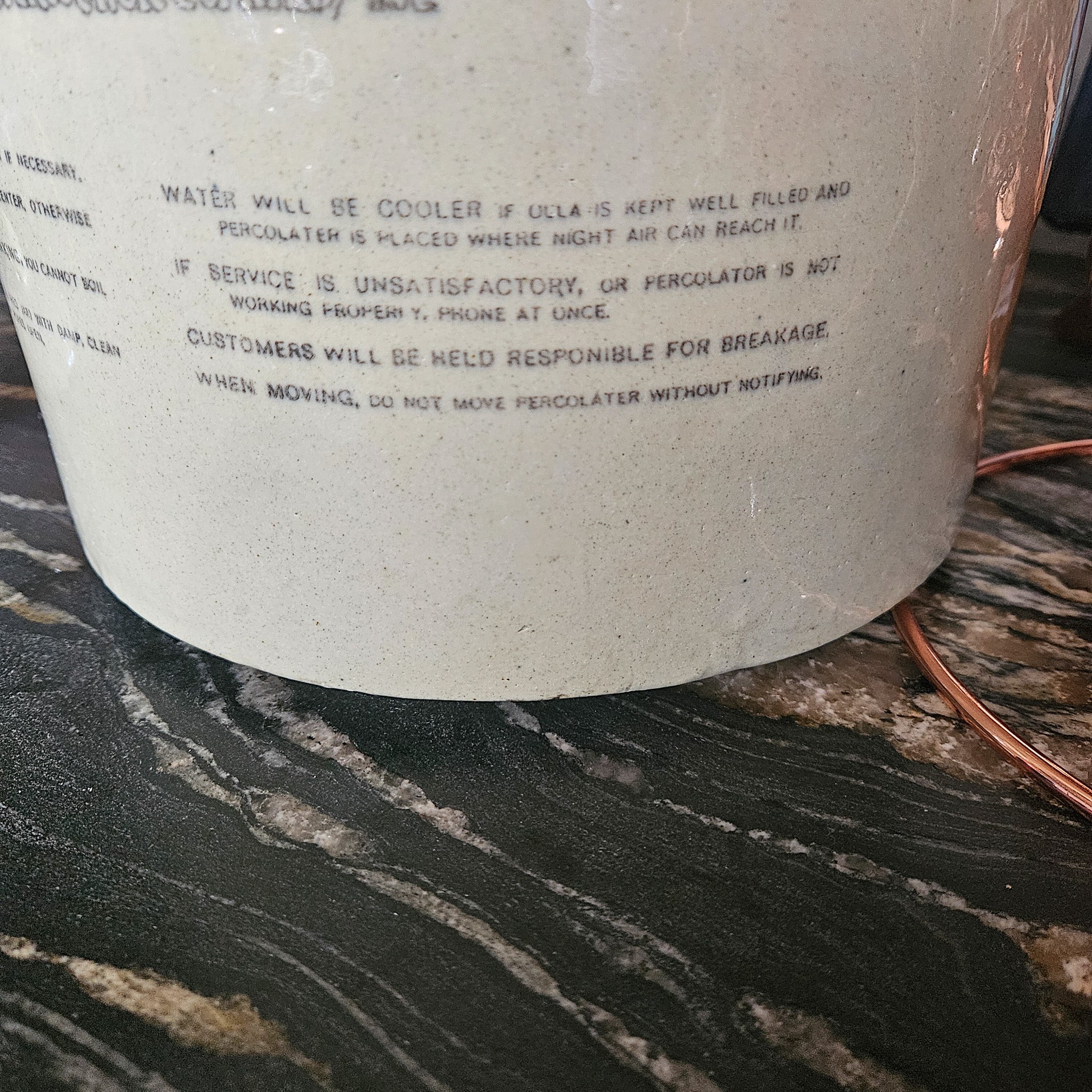 Antique Nature's Method of Purification Water Purifier