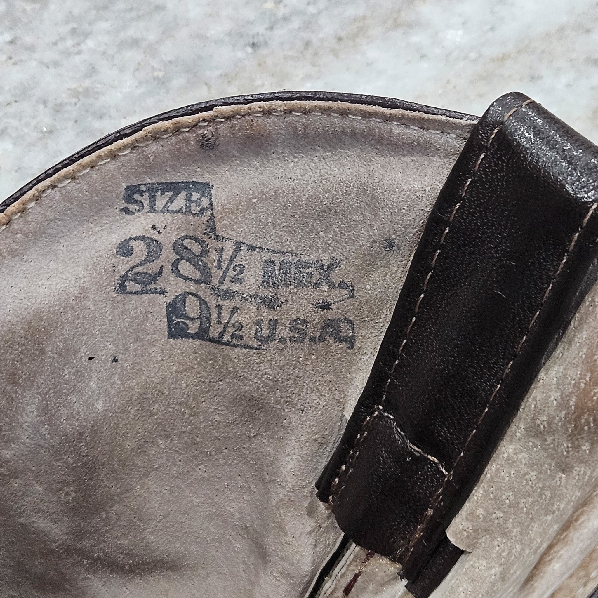 Hecho En Mexico Exotic Skins Handmade High Quality Size 9 1/2 Cowboy Boots