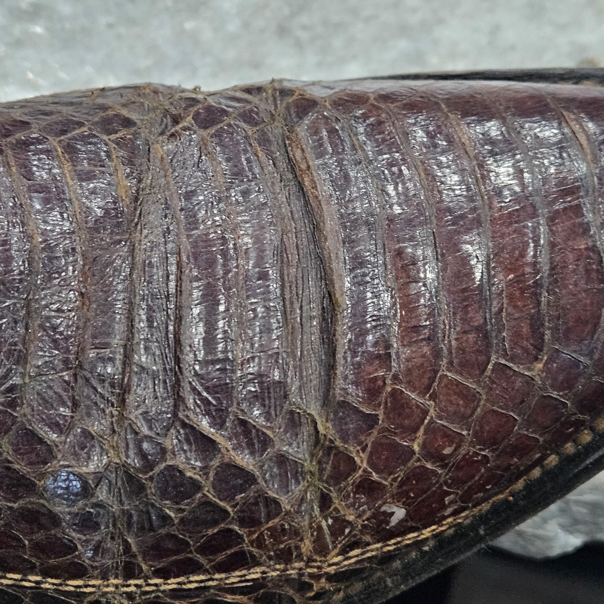 Hecho En Mexico Exotic Skins Handmade High Quality Size 9 1/2 Cowboy Boots