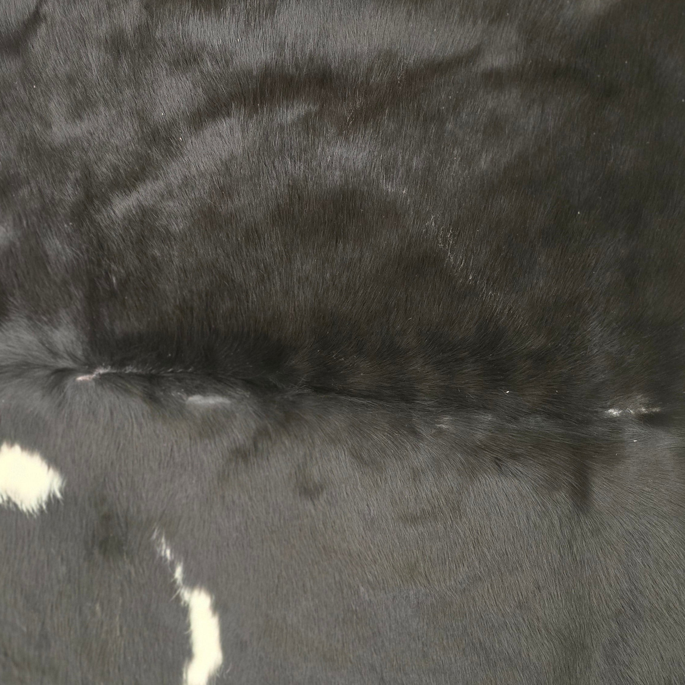 Unique Black and White Cowhide Handcrafted in Brazil