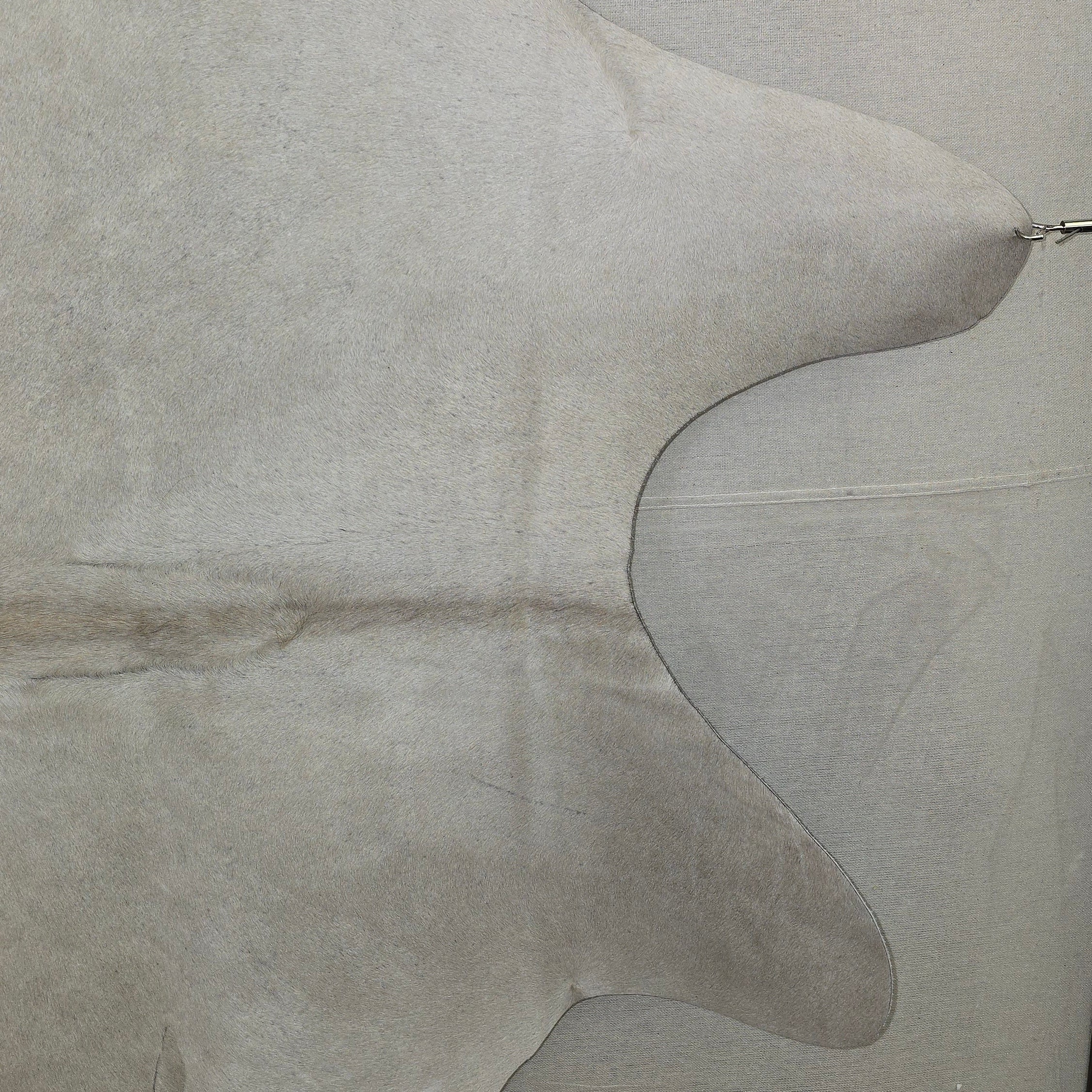 Luxurious White Cowhide Handmade in Brazil