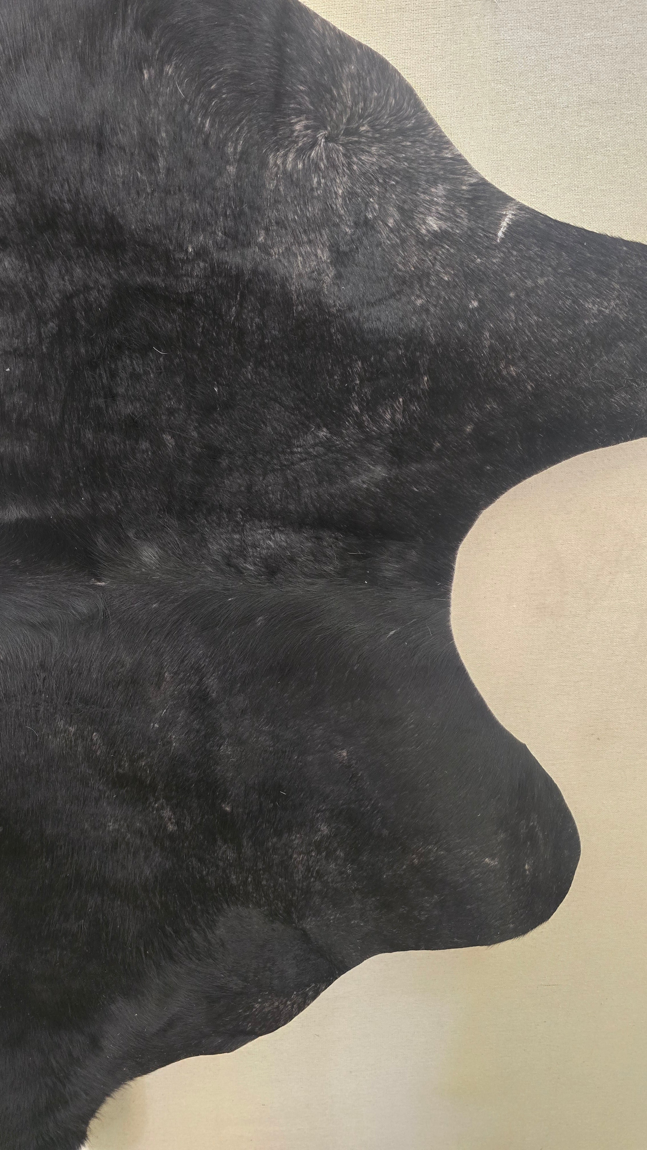 Genuine Black and White Cowhide Handmade in Brazil