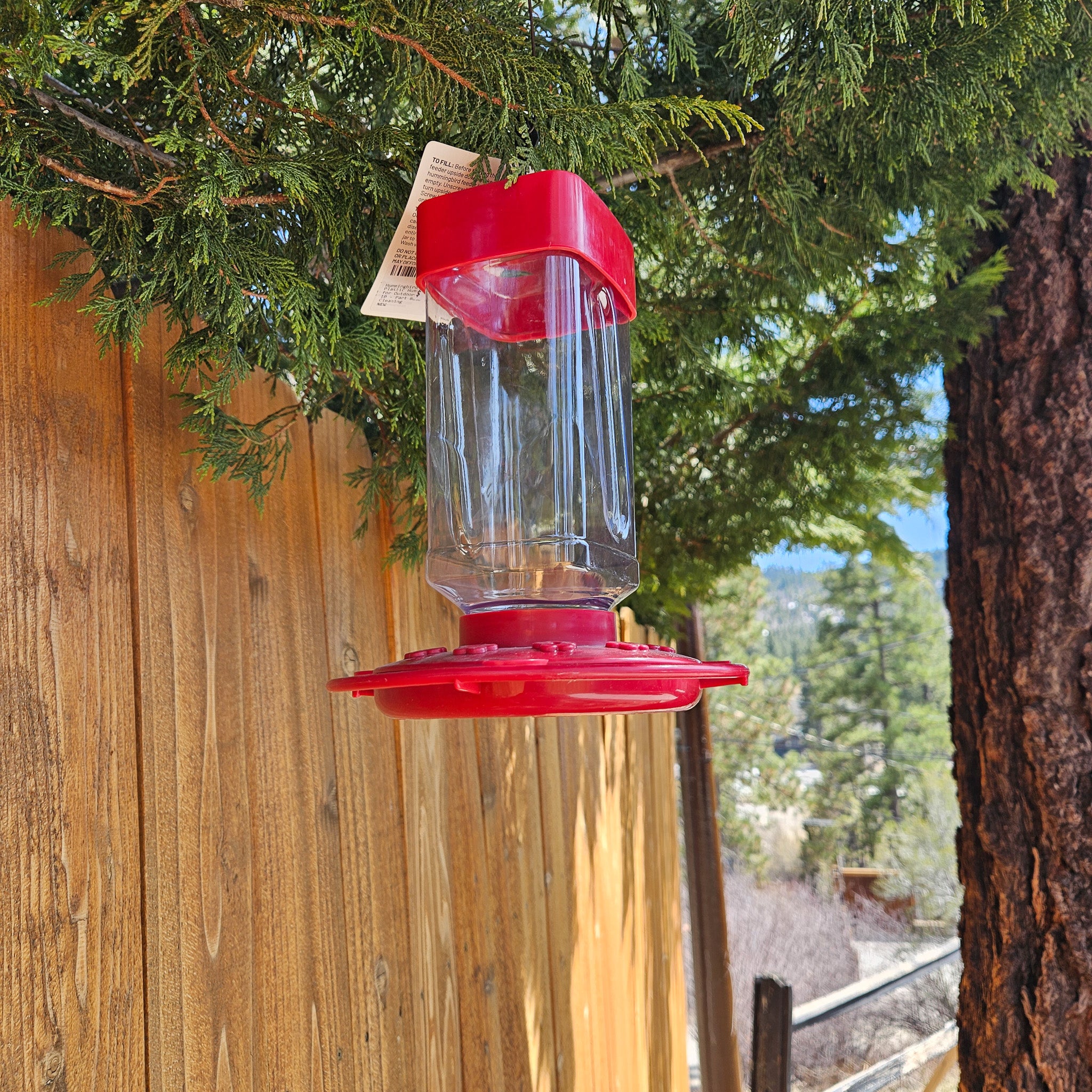 Plastic Round Bird Feeder