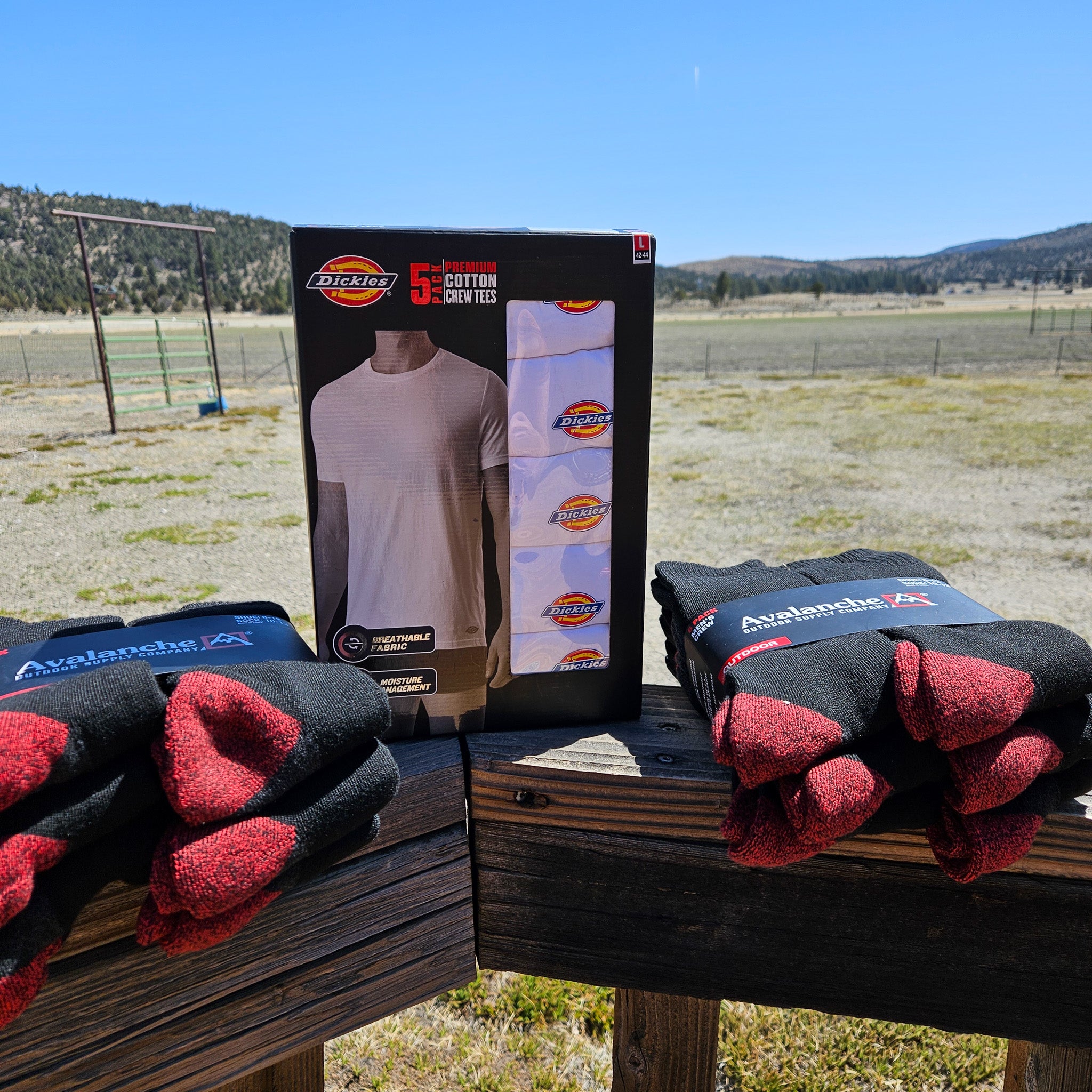 Dickie 100% Cotton T-shirt 6 Pack Box