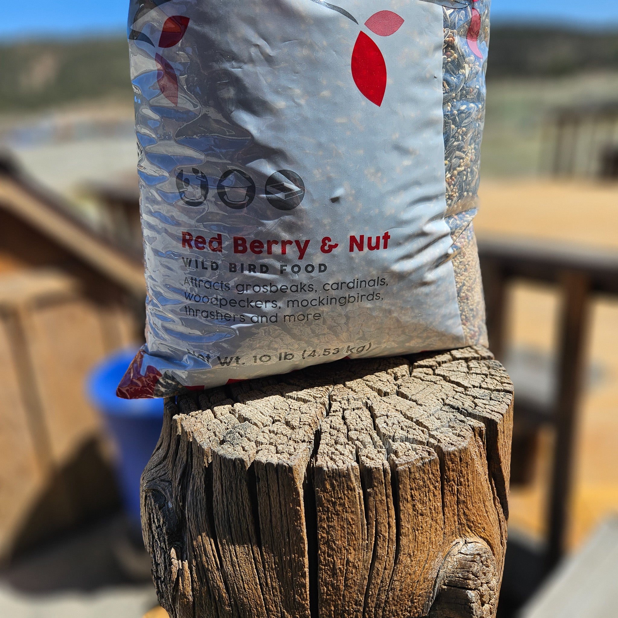 Red Berry & Nut Wild Bird Food 10lbs Bag