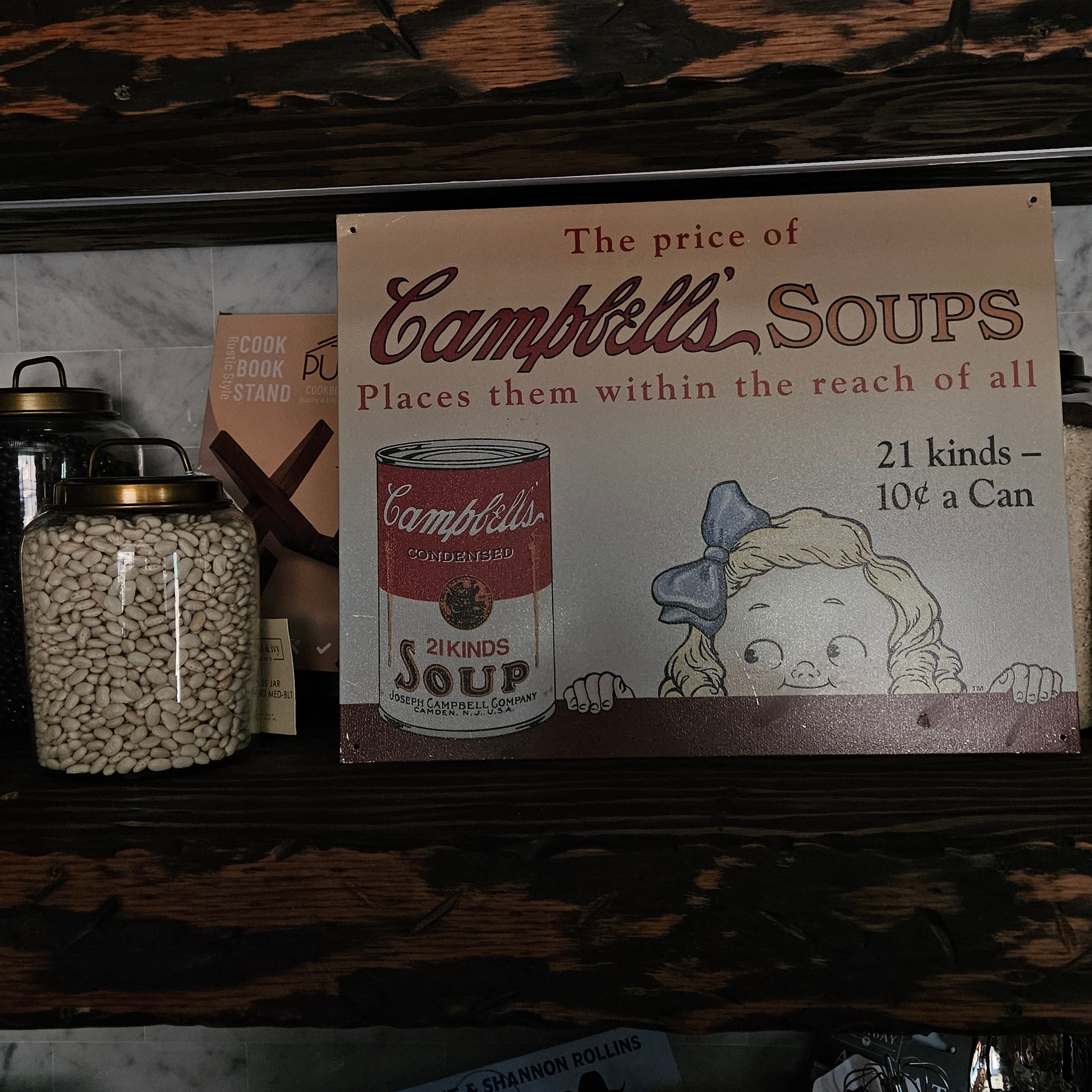 Classic Campbell's Soup Tin Sign
