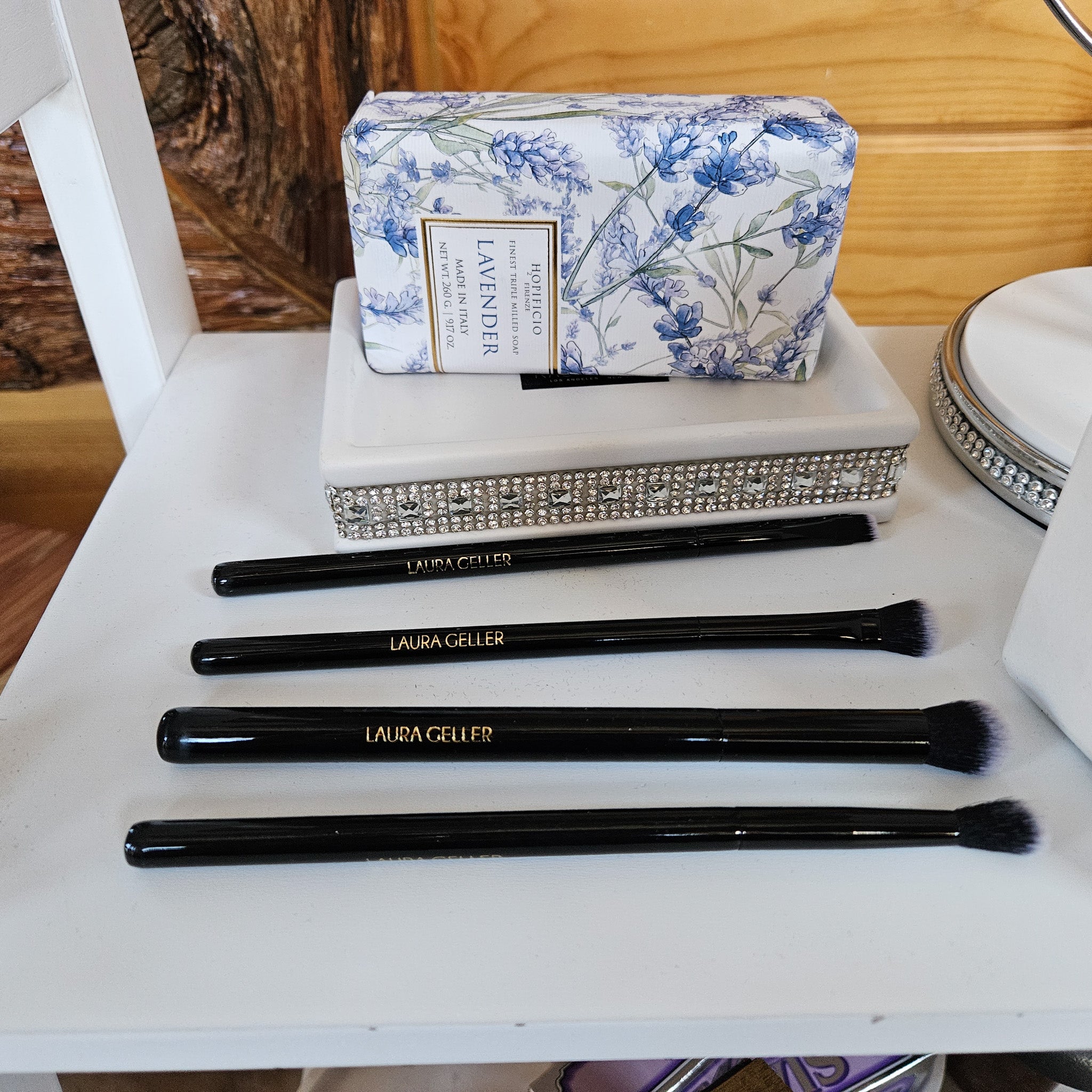 Laura Geller Shadow Skills 4-Piece Eye Shadow Make-up Brush Set