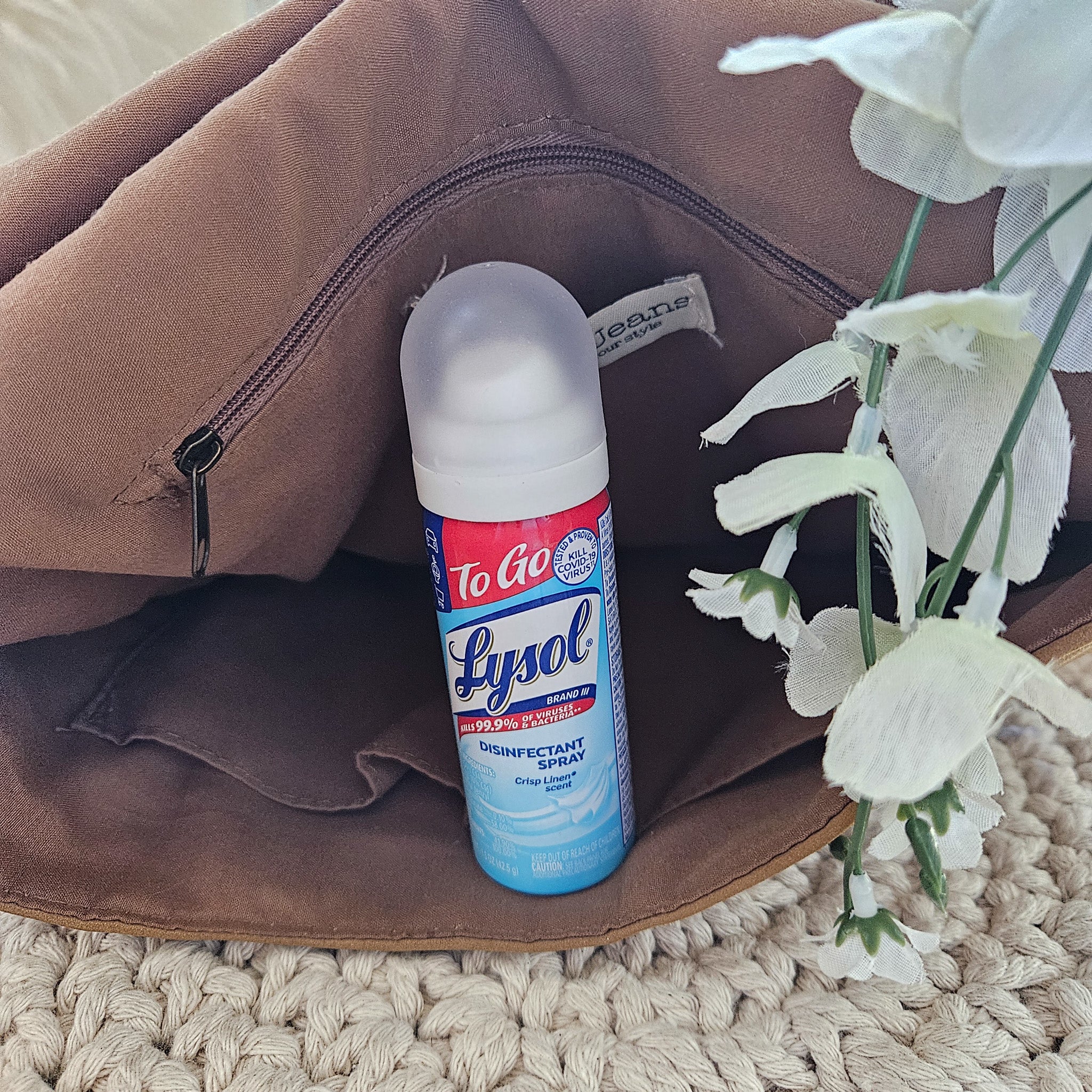 Lysol Crisp Linen Disinfectant Spray