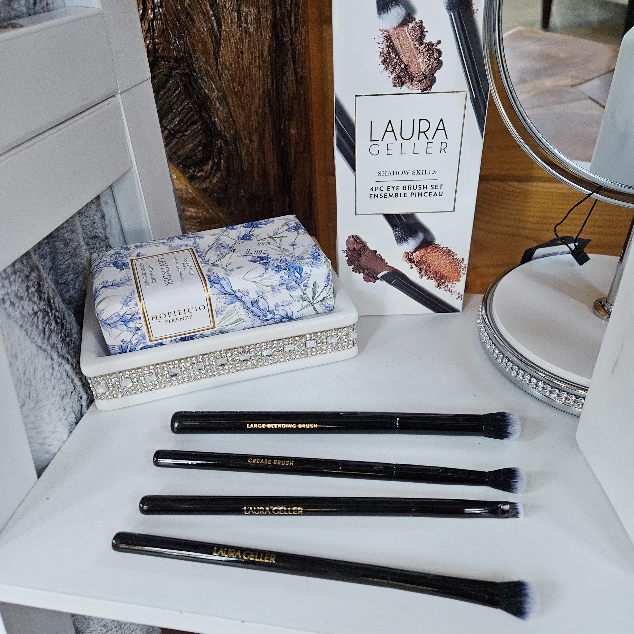 Laura Geller Shadow Skills 4-Piece Eye Shadow Make-up Brush Set