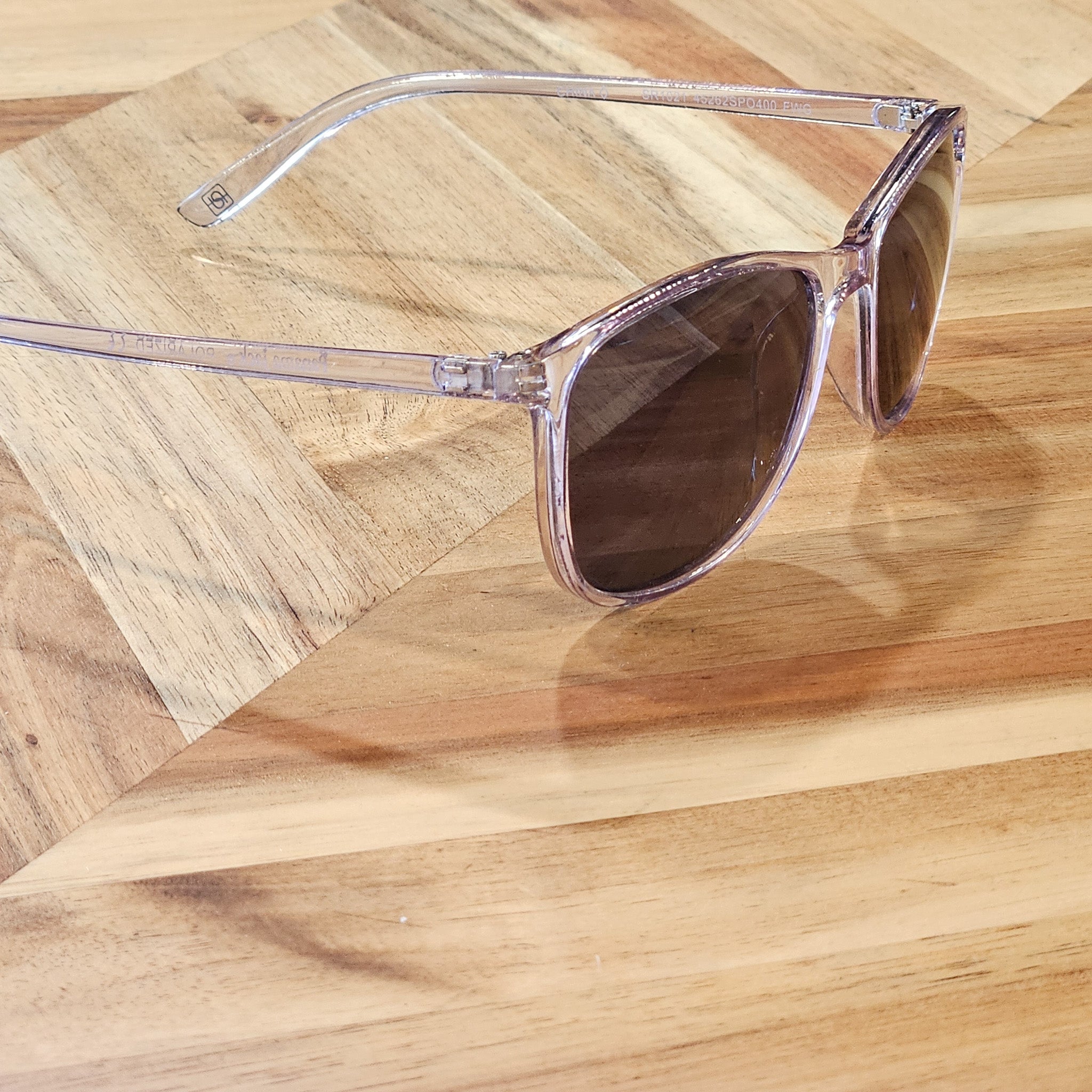 Panama Jack Polarized Translucent Purple Sunglasses